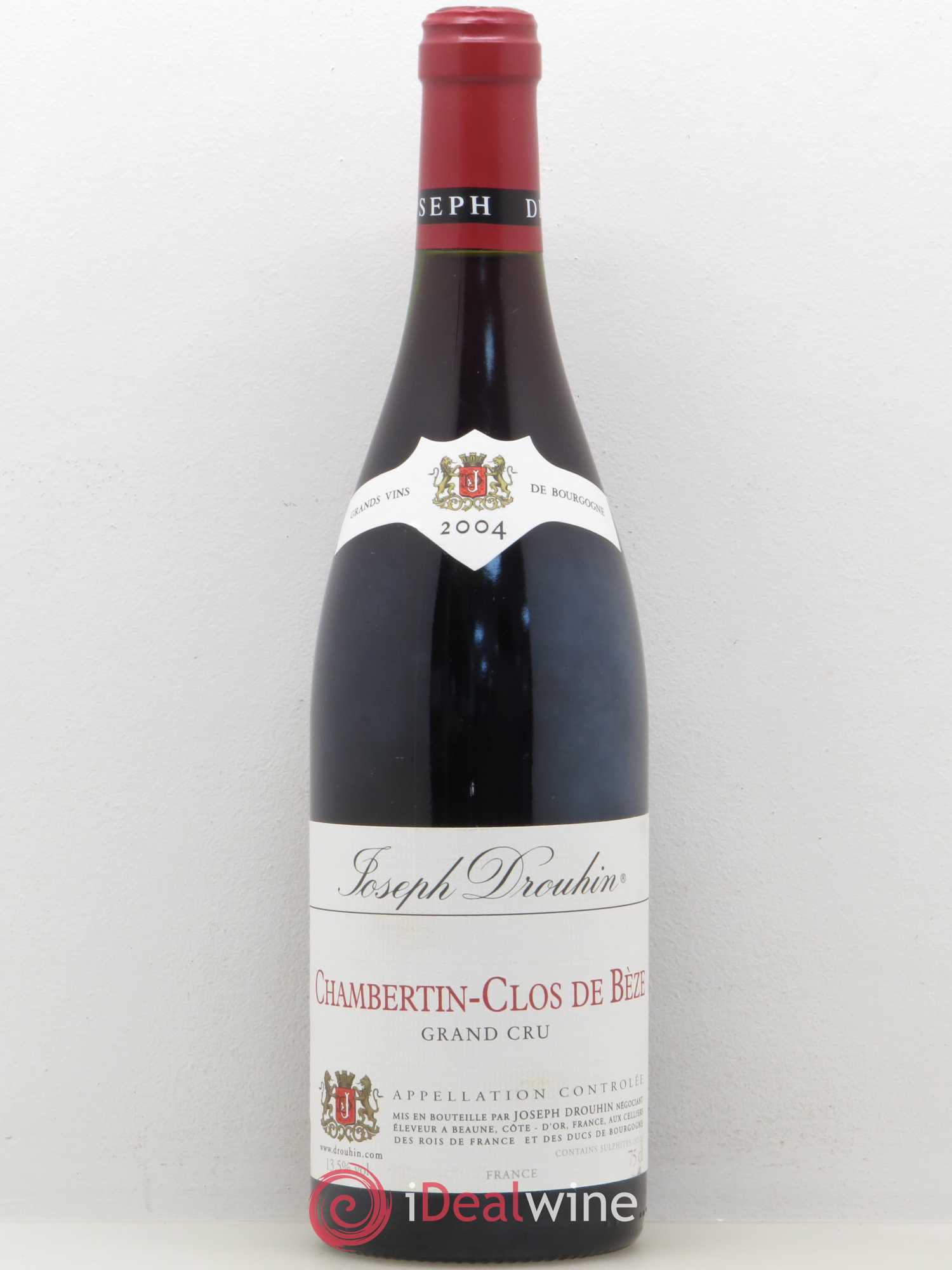 Chambertin Clos de Bèze Grand Cru Joseph Drouhin 2004 - Lot de 1 bouteille - 0