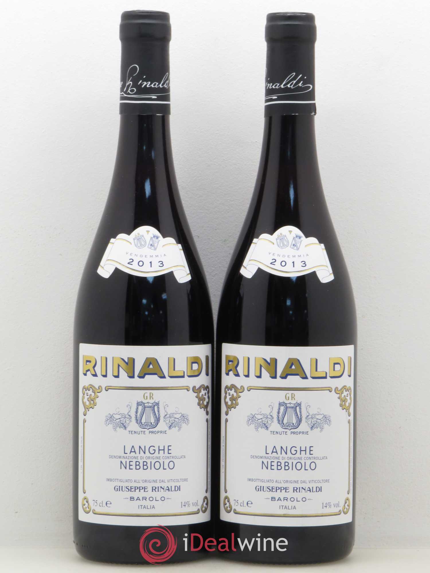 Langhe DOC Nebbiolo Giuseppe Rinaldi 2013 - Posten von 2 Flaschen - 0