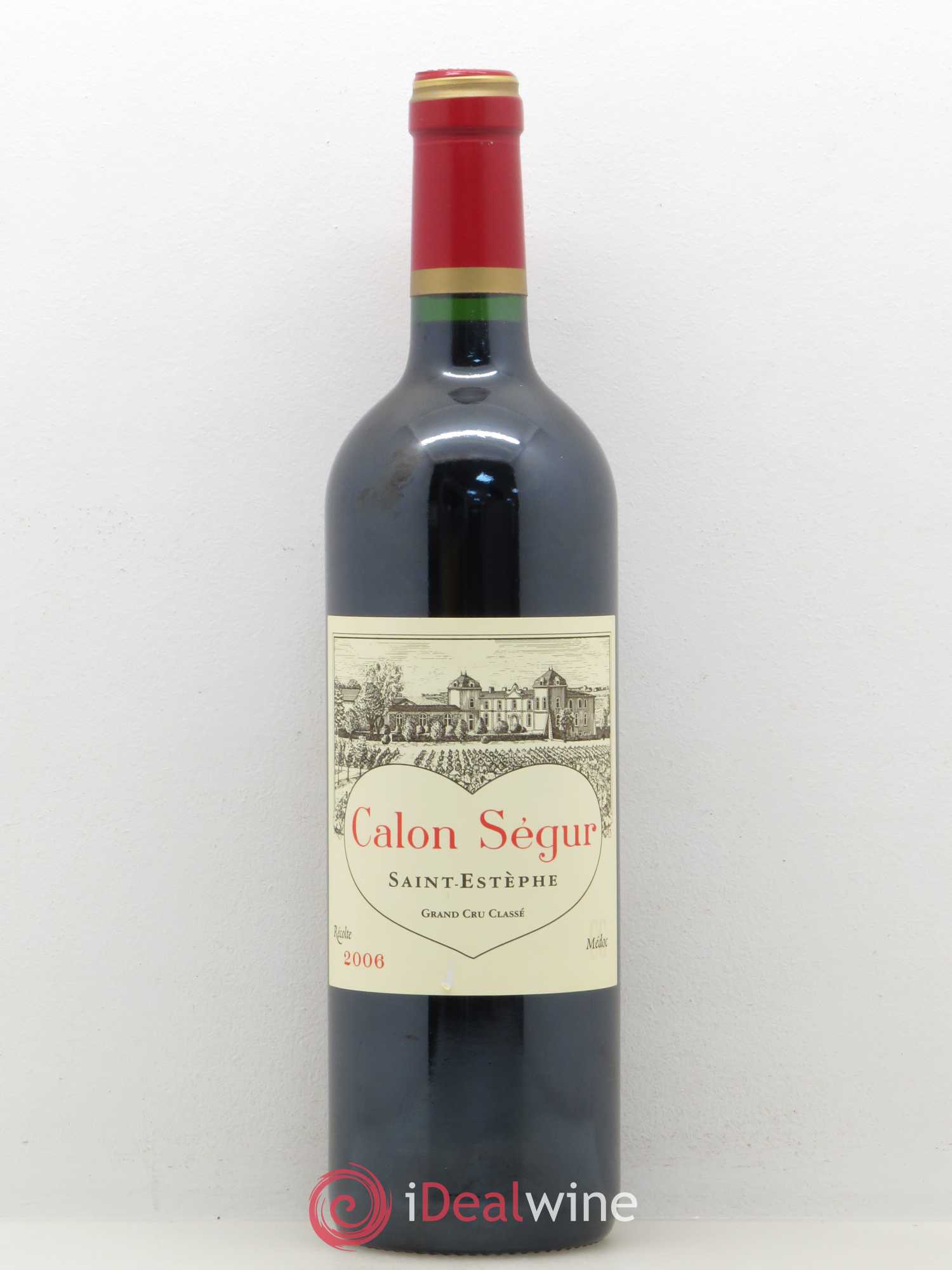 Château Calon Ségur 3ème Grand Cru Classé 2006 - Lot de 1 bouteille - 0