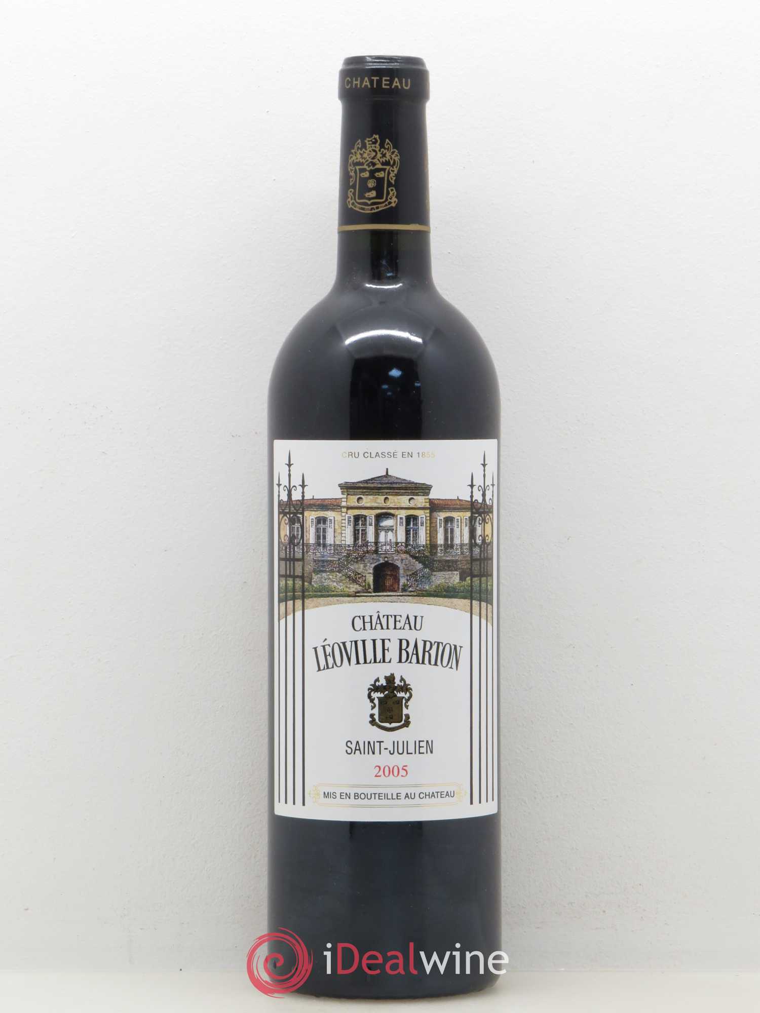 Château Léoville Barton 2ème Grand Cru Classé 2005 - Lot de 1 bouteille - 0