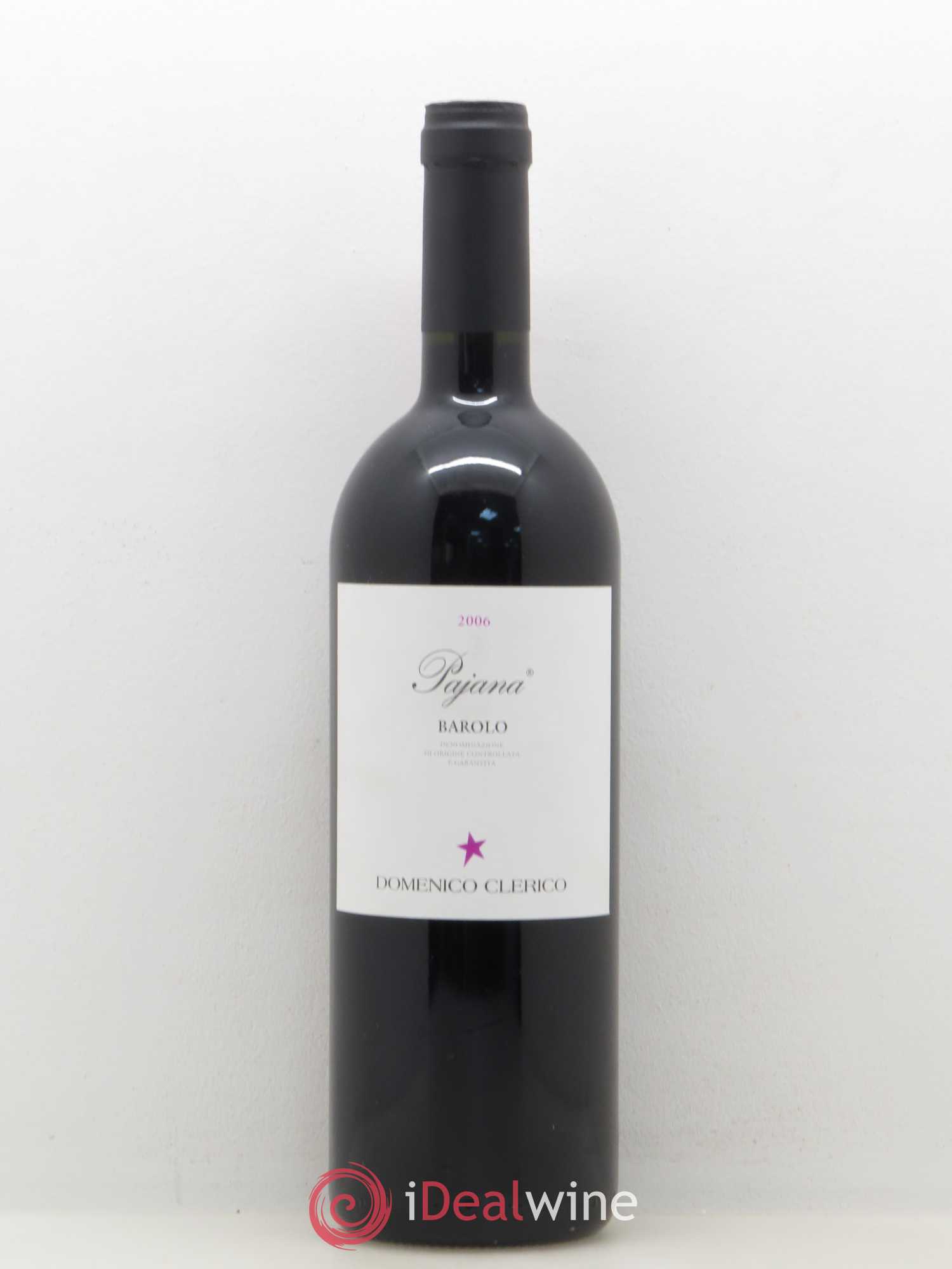 Barolo DOCG Pajana Domenico Clerico 2006 - Lot de 1 bouteille - 0