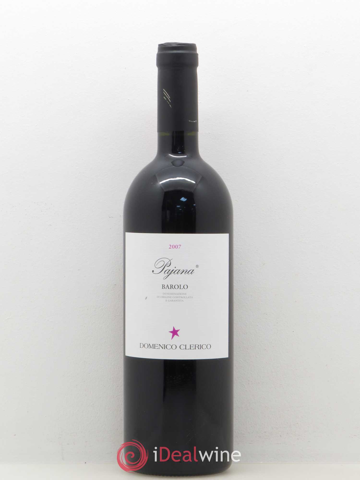 Barolo DOCG Pajana Domenico Clerico 2007 - Lot de 1 bouteille - 0