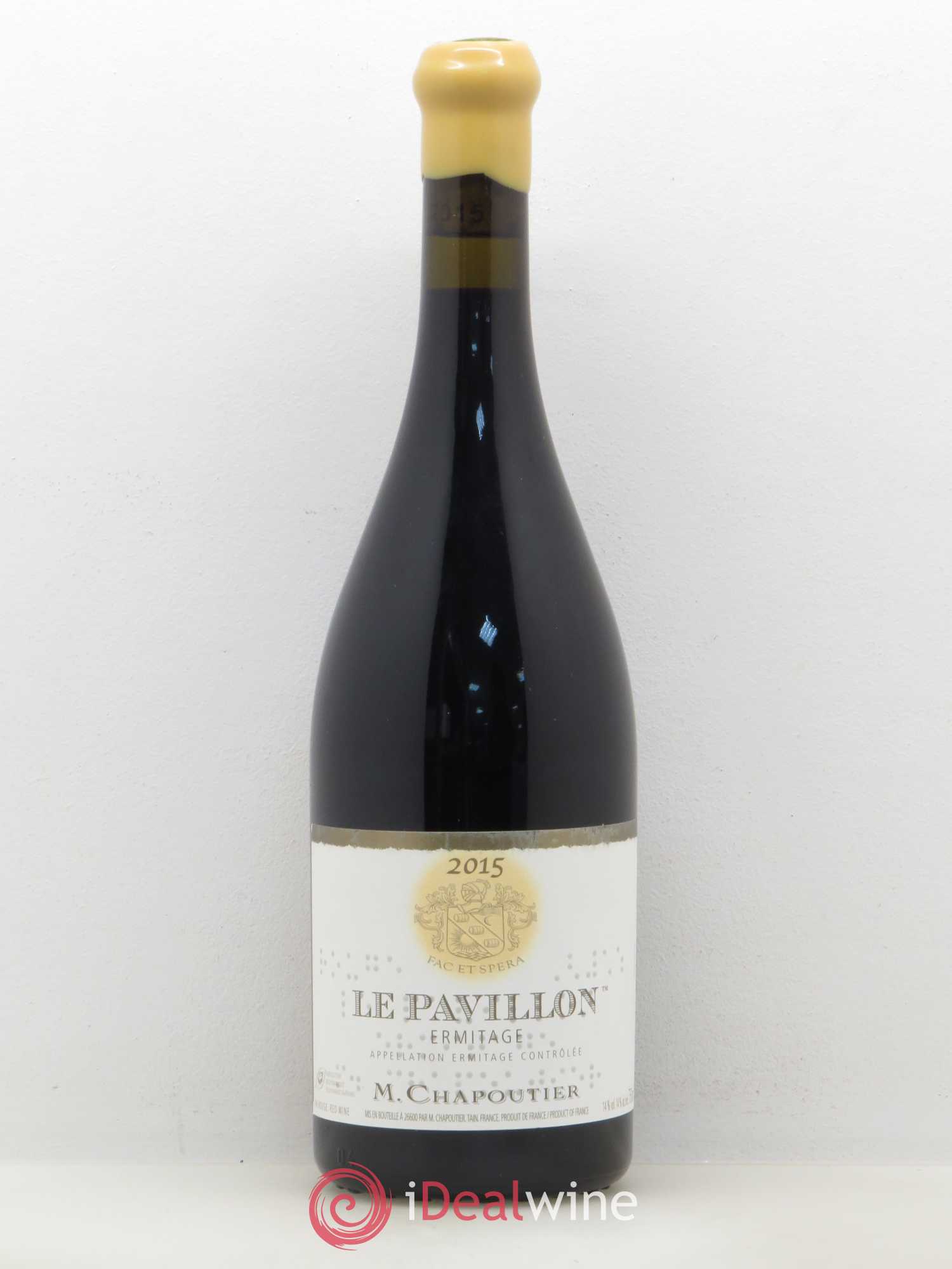 Hermitage Ermitage Le Pavillon Chapoutier 2015 - Lot de 1 bouteille - 0