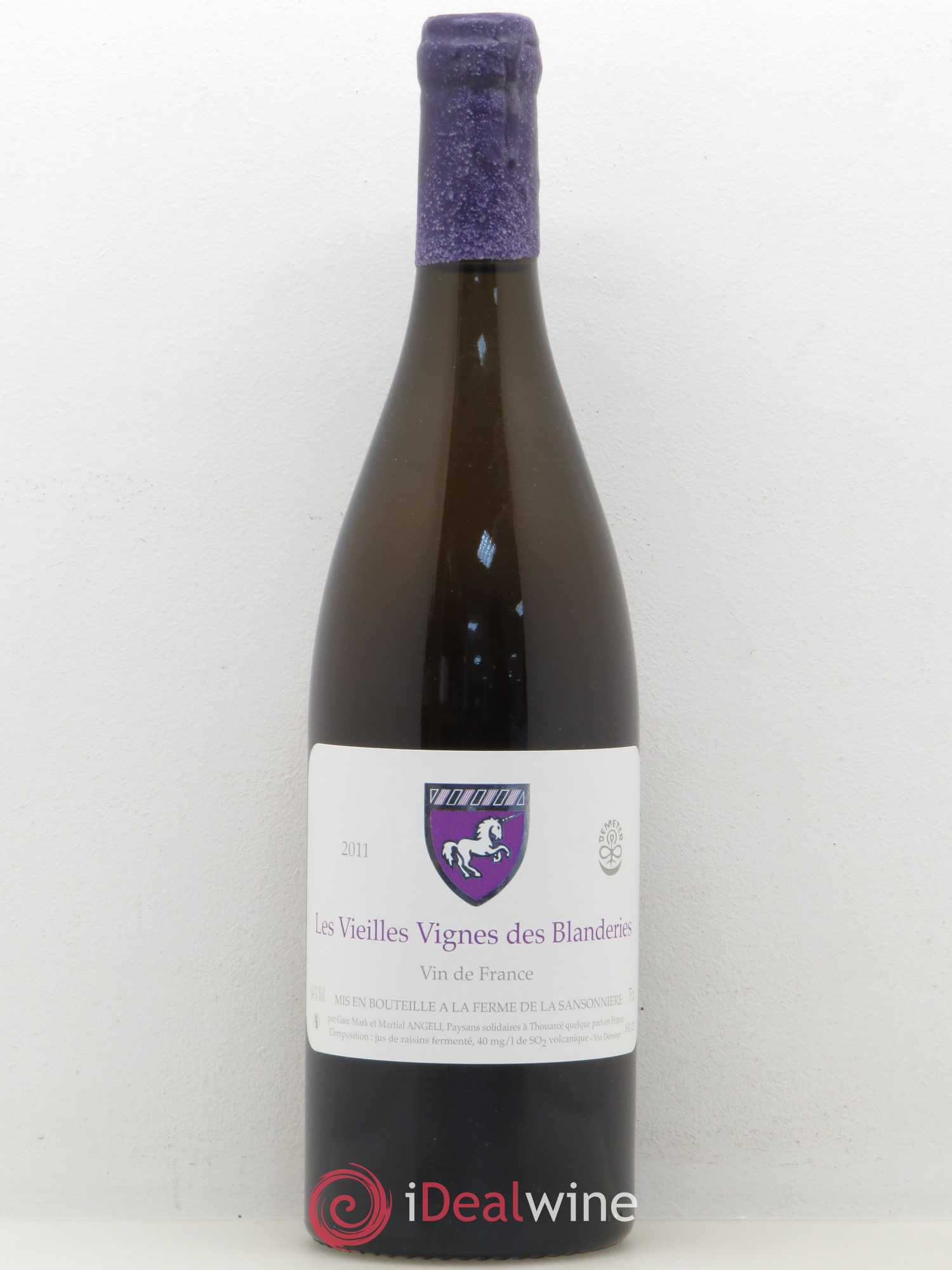 Vin de France Les Vieilles Vignes des Blanderies Mark Angeli (Domaine) - Ferme de la Sansonnière 2011 - Posten von 1 Flasche - 0