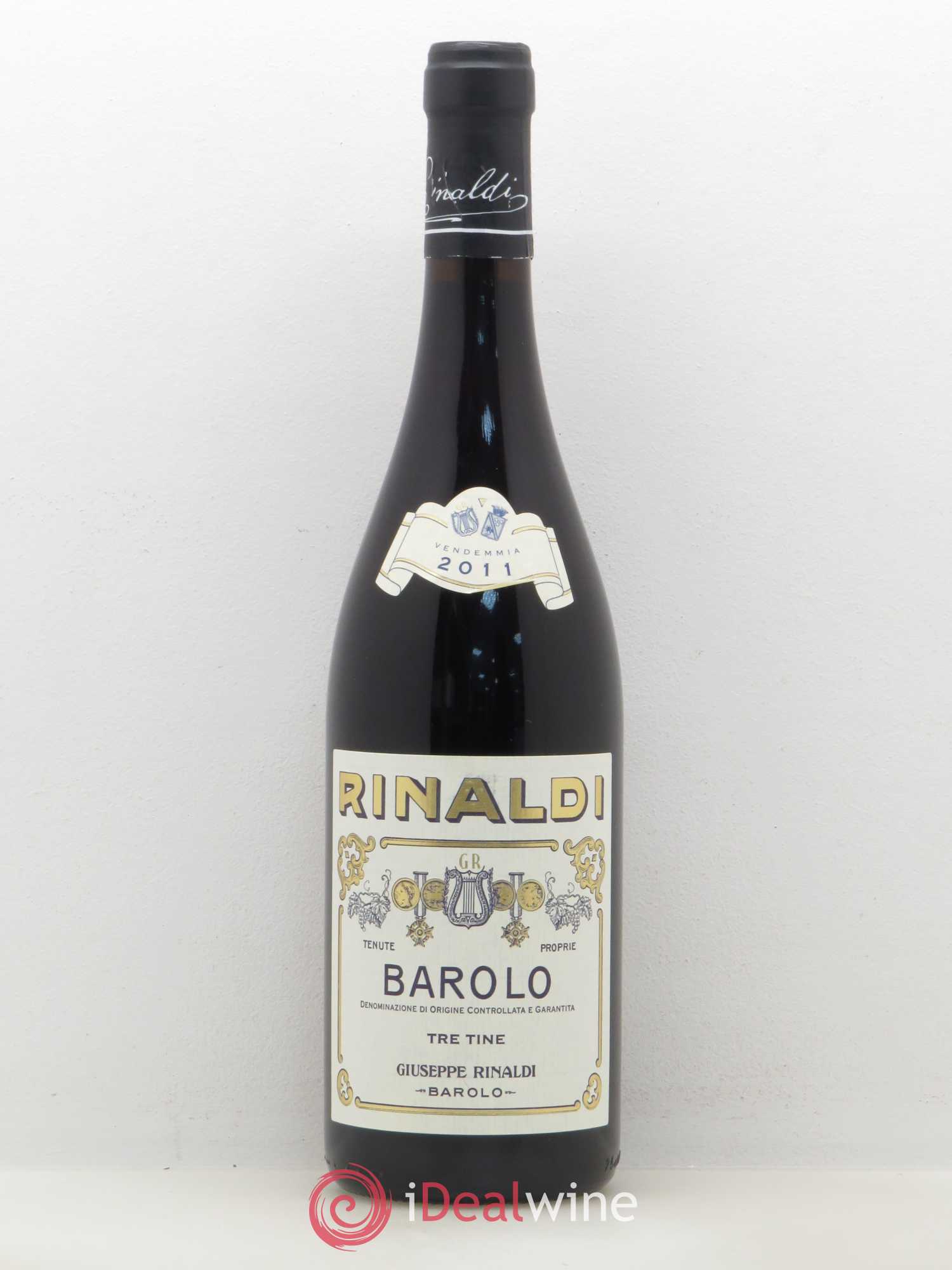 Barolo Tre Tine Giuseppe Rinaladi 2011 - Lot of 1 bottle - 0