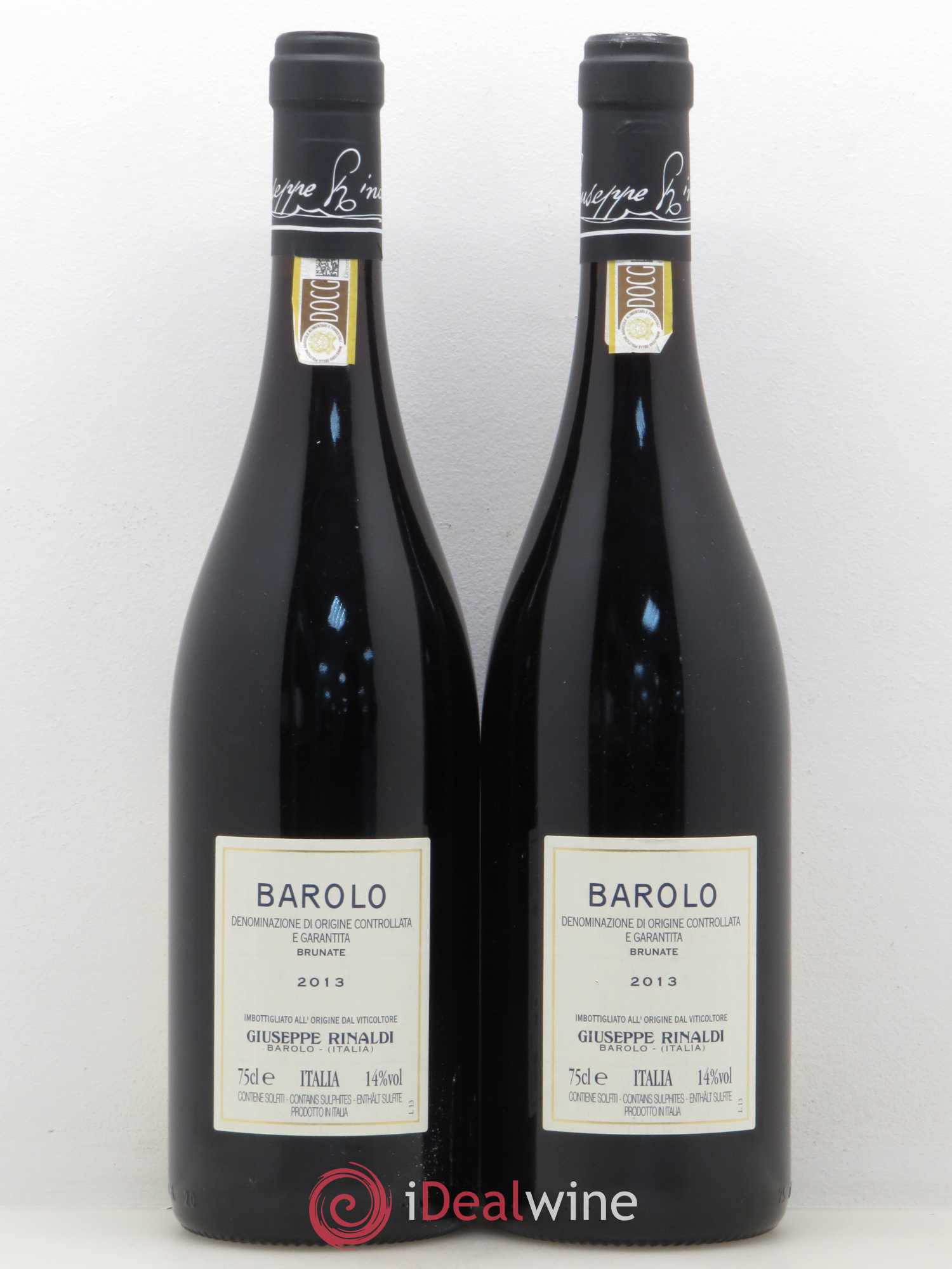 Barolo Brunate Giuseppe Rinaldi 2013 - Lot de 2 bouteilles - 1