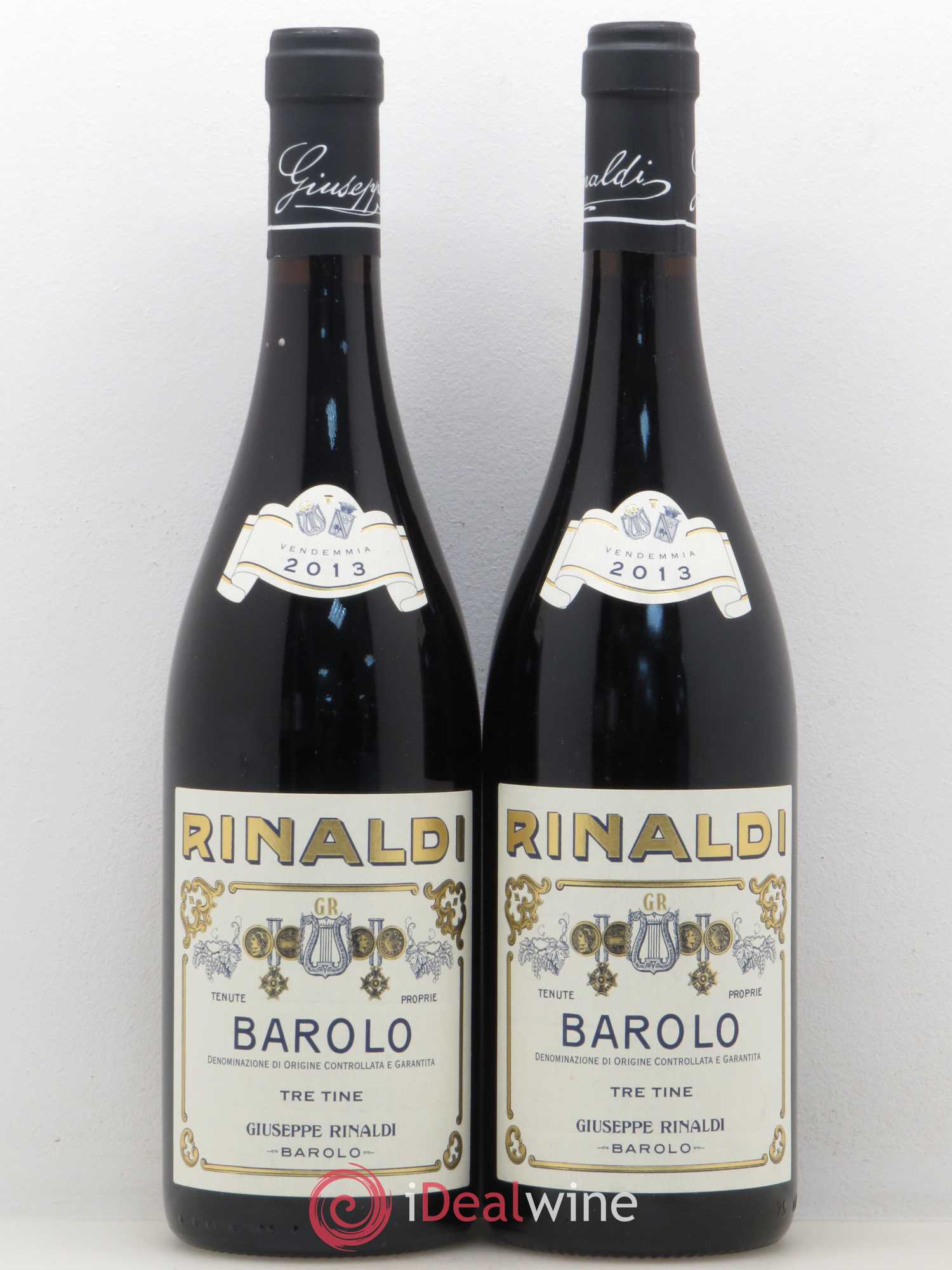 Barolo Tre Tine Giuseppe Rinaladi 2013 - Posten von 2 Flaschen - 0