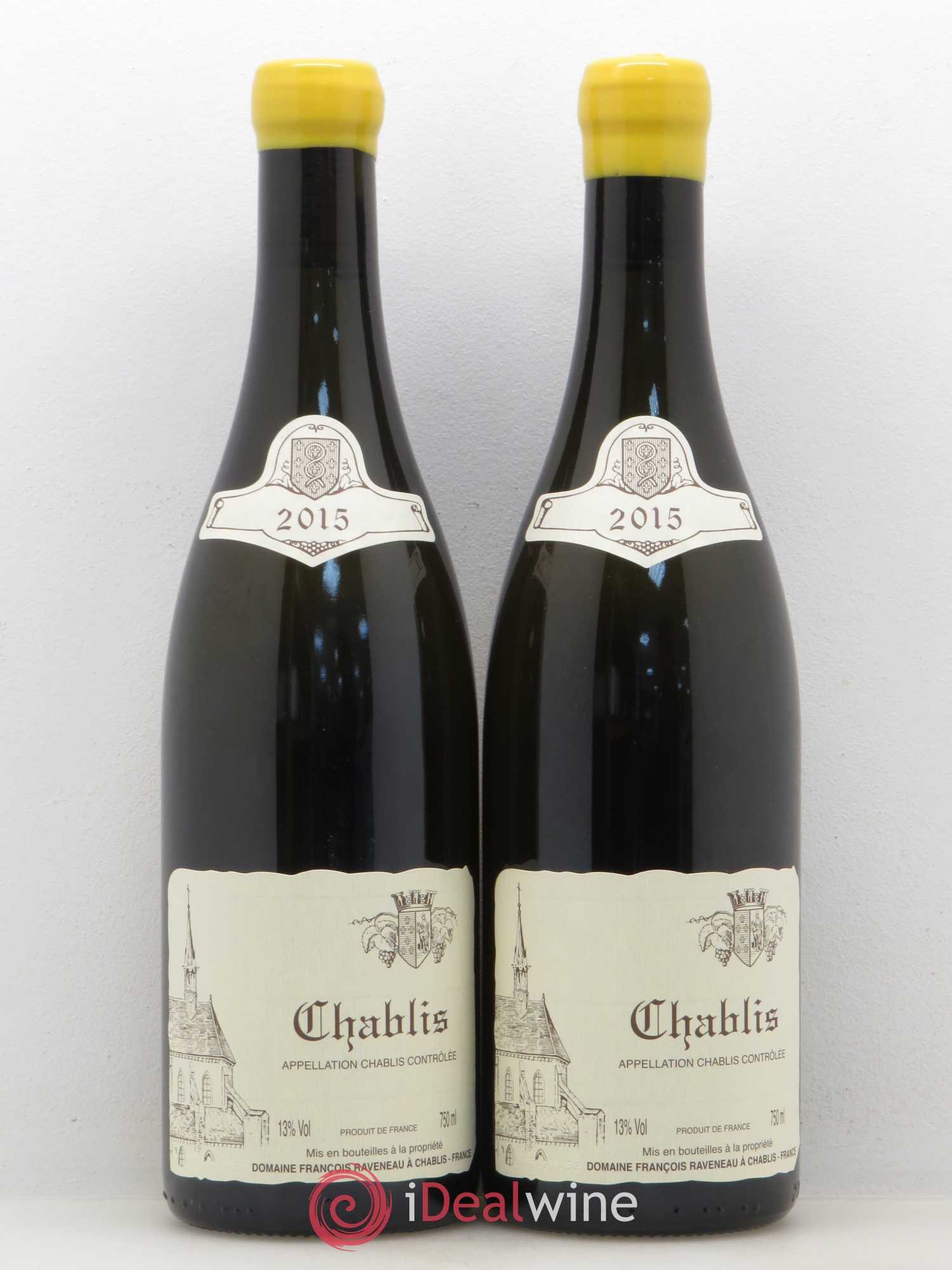 Chablis Raveneau (Domaine) 2015 - Lot de 2 bouteilles - 0