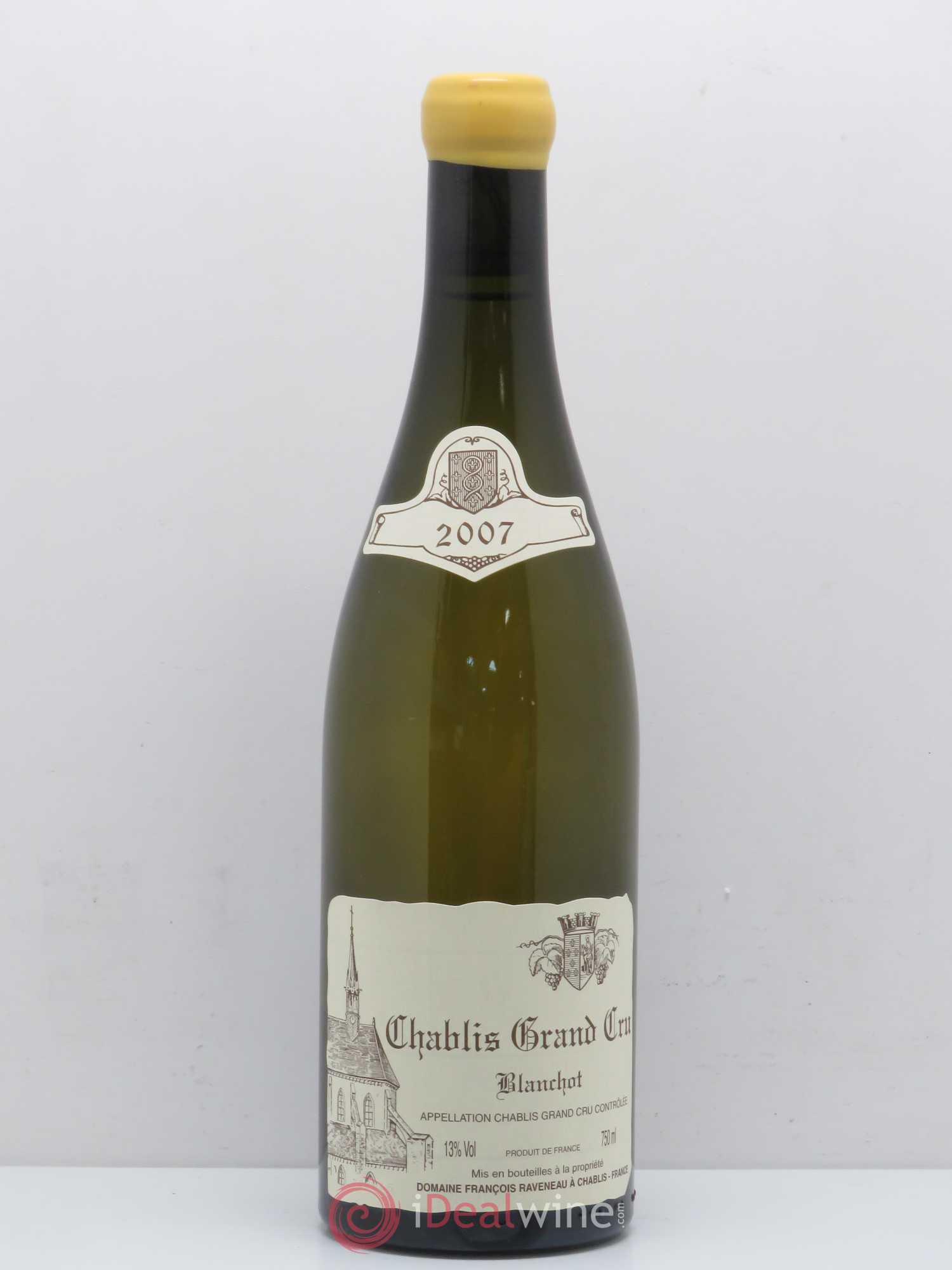 Chablis Grand Cru Blanchot Raveneau (Domaine) 2007 - Lot de 1 bouteille - 0