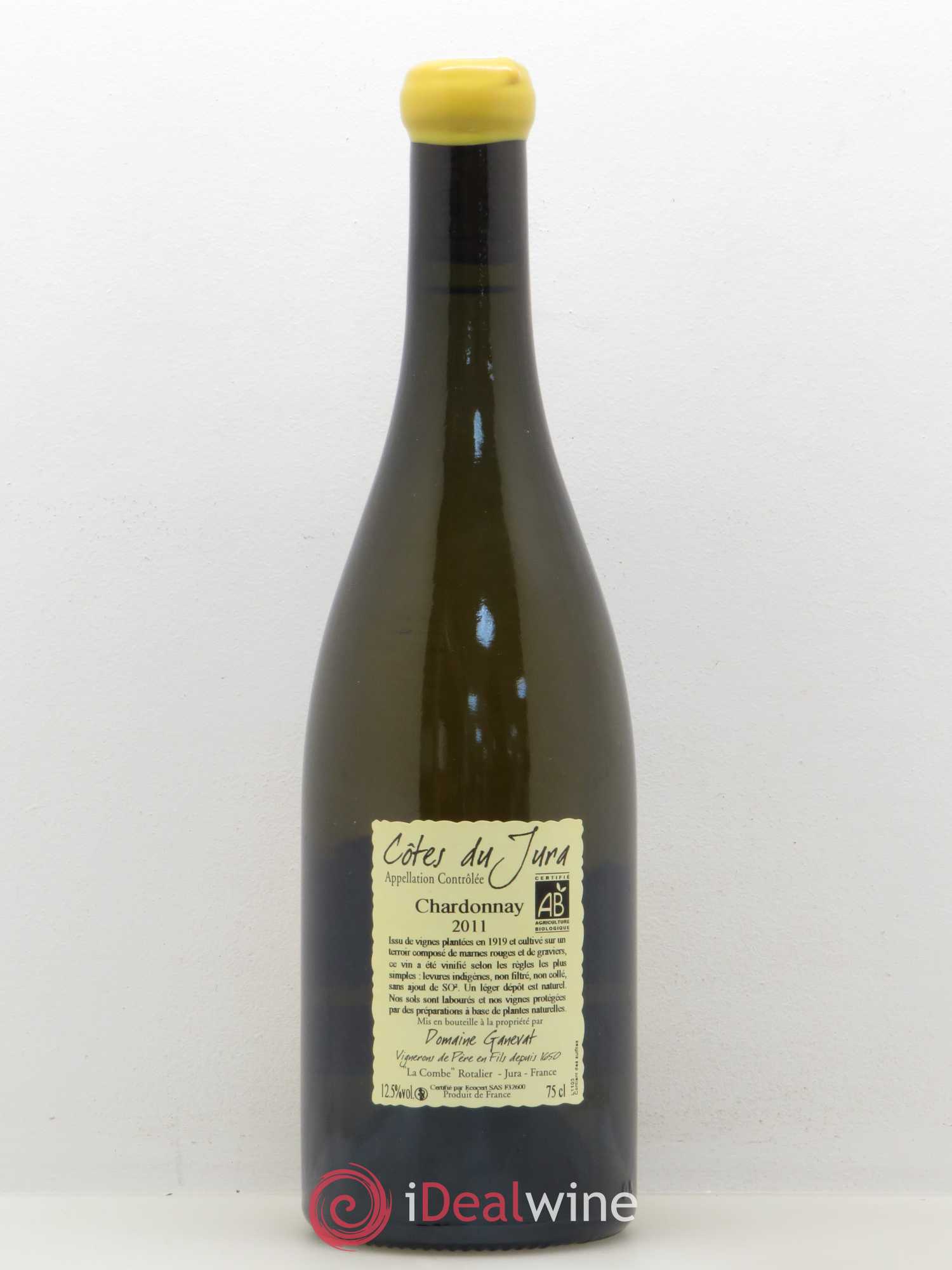 Côtes du Jura Les Grands Teppes Vieilles Vignes Jean-François Ganevat (Domaine) 2011 - Lot de 1 bouteille - 1