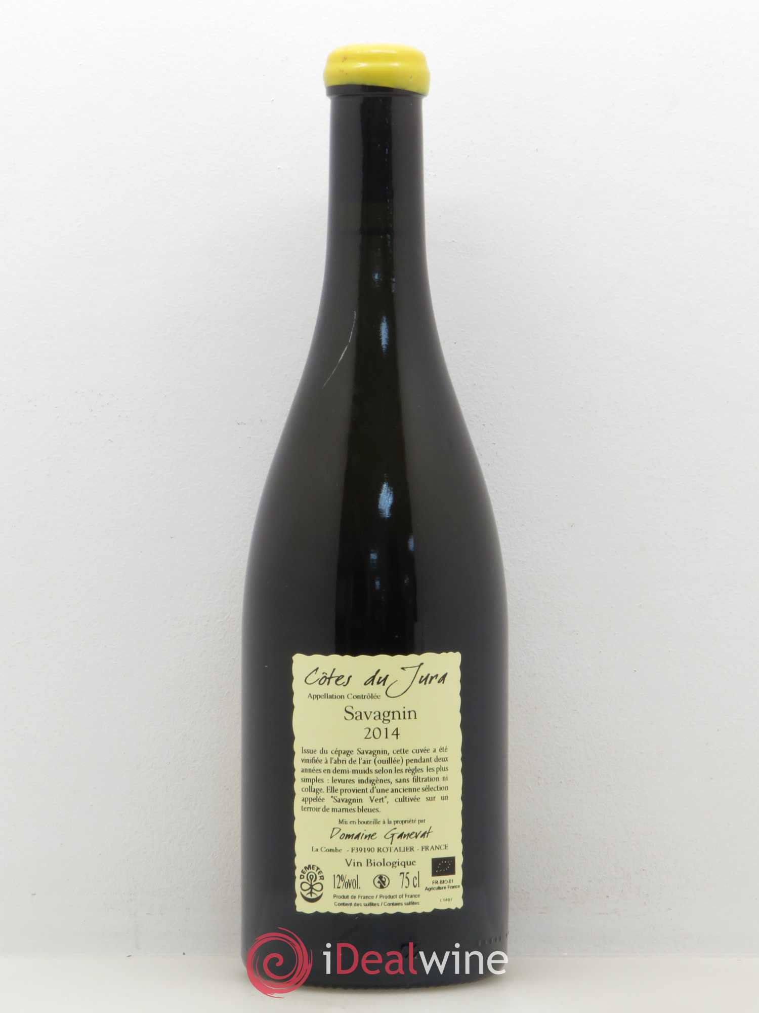 Côtes du Jura Les Chalasses Marnes Bleues Jean-François Ganevat (Domaine) 2014 - Lot de 1 bouteille - 1