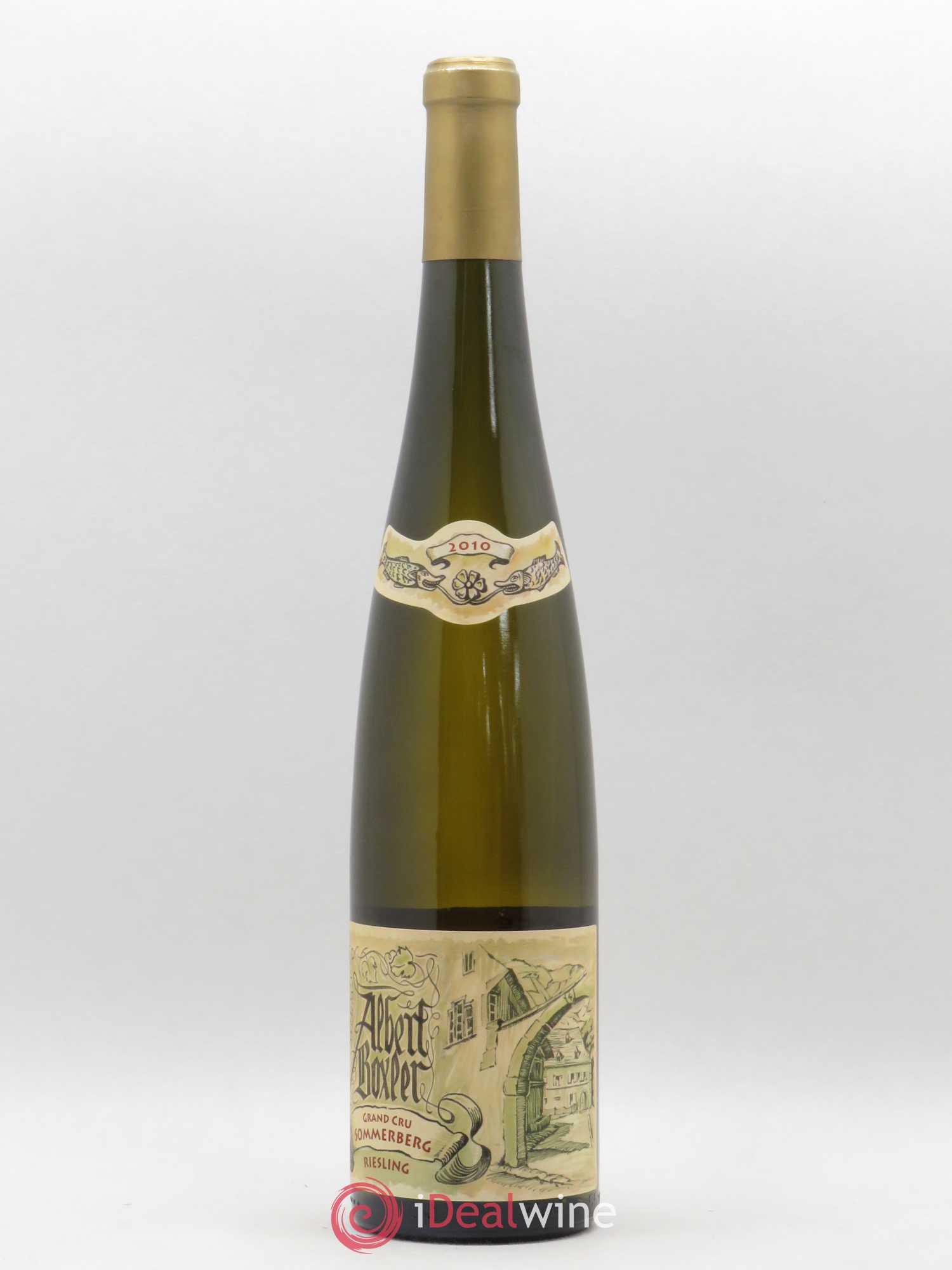 Alsace Riesling Grand Cru Sommerberg Albert Boxler D 2010 - Lot de 1 bouteille - 0