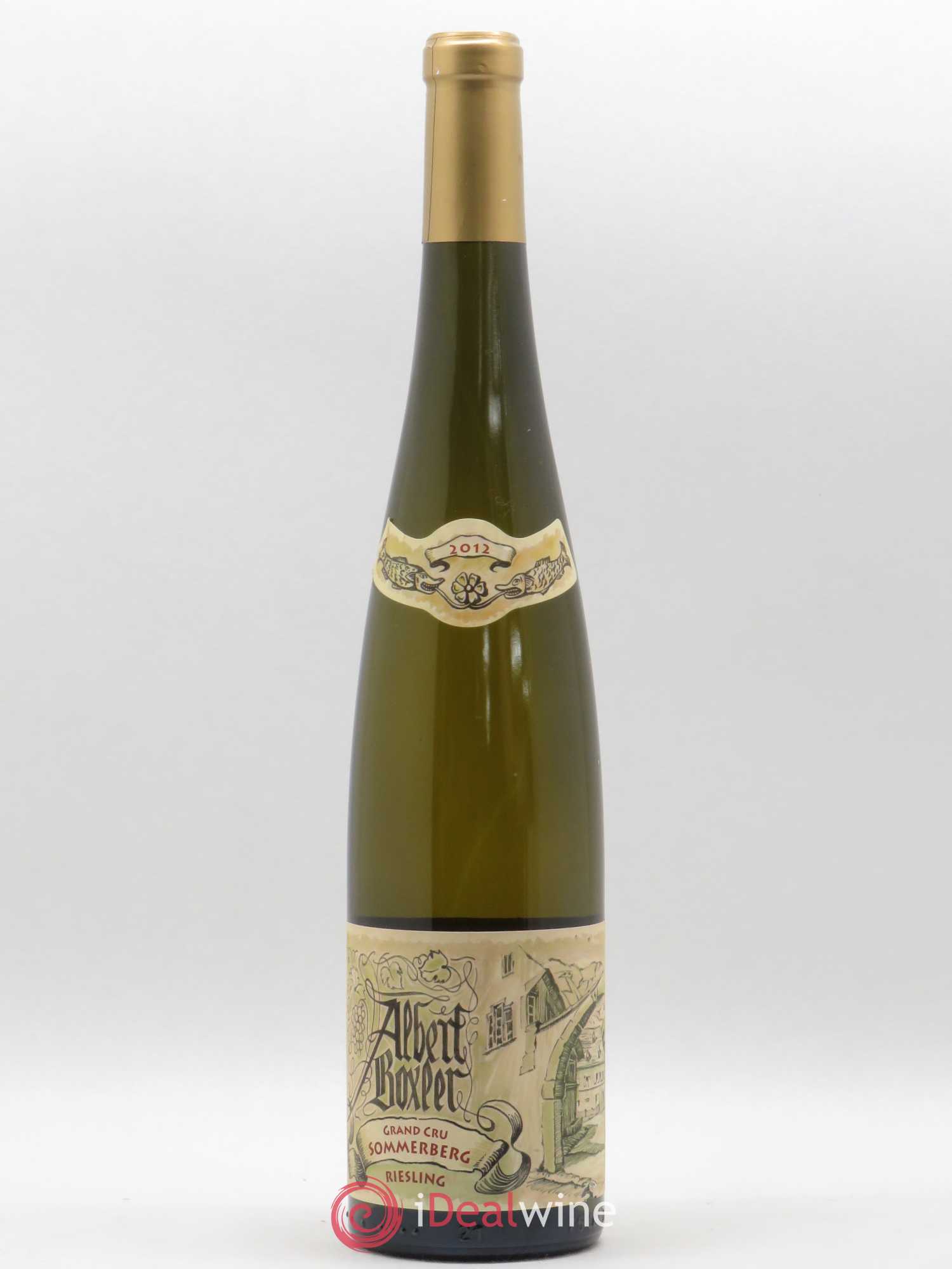 Alsace Riesling Grand Cru Sommerberg Albert Boxler D 2012 - Lot de 1 bouteille - 0