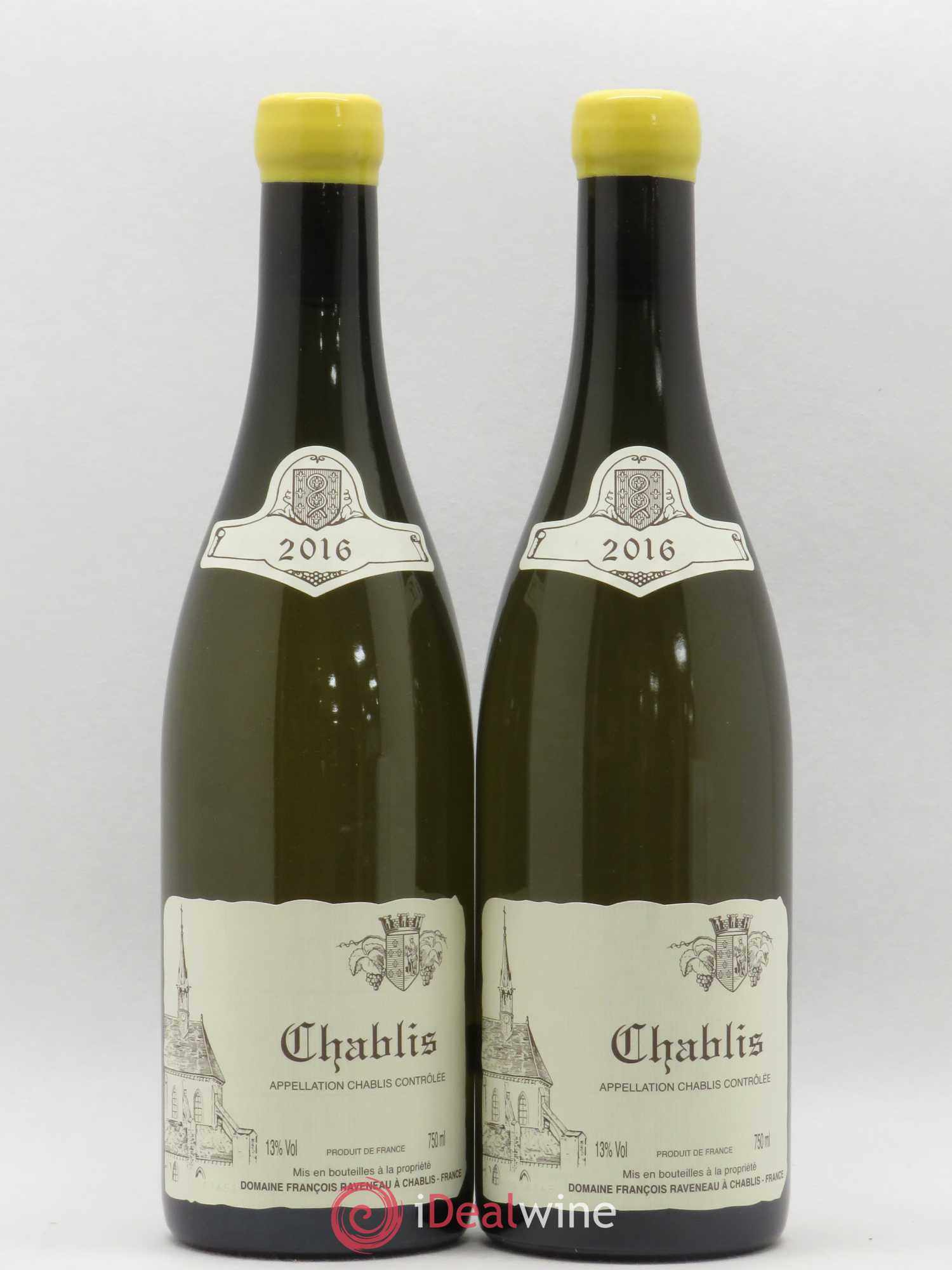 Chablis Raveneau (Domaine) 2016 - Lot de 2 bouteilles - 0