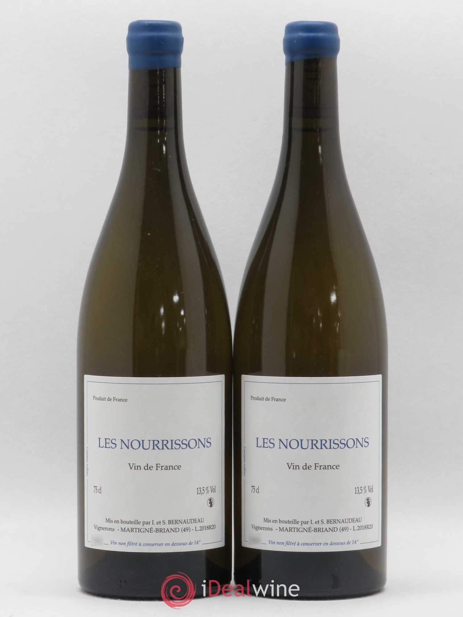 Vin de France Les Nourrissons Stéphane Bernaudeau 2018 - Lot de 2 bouteilles - 0