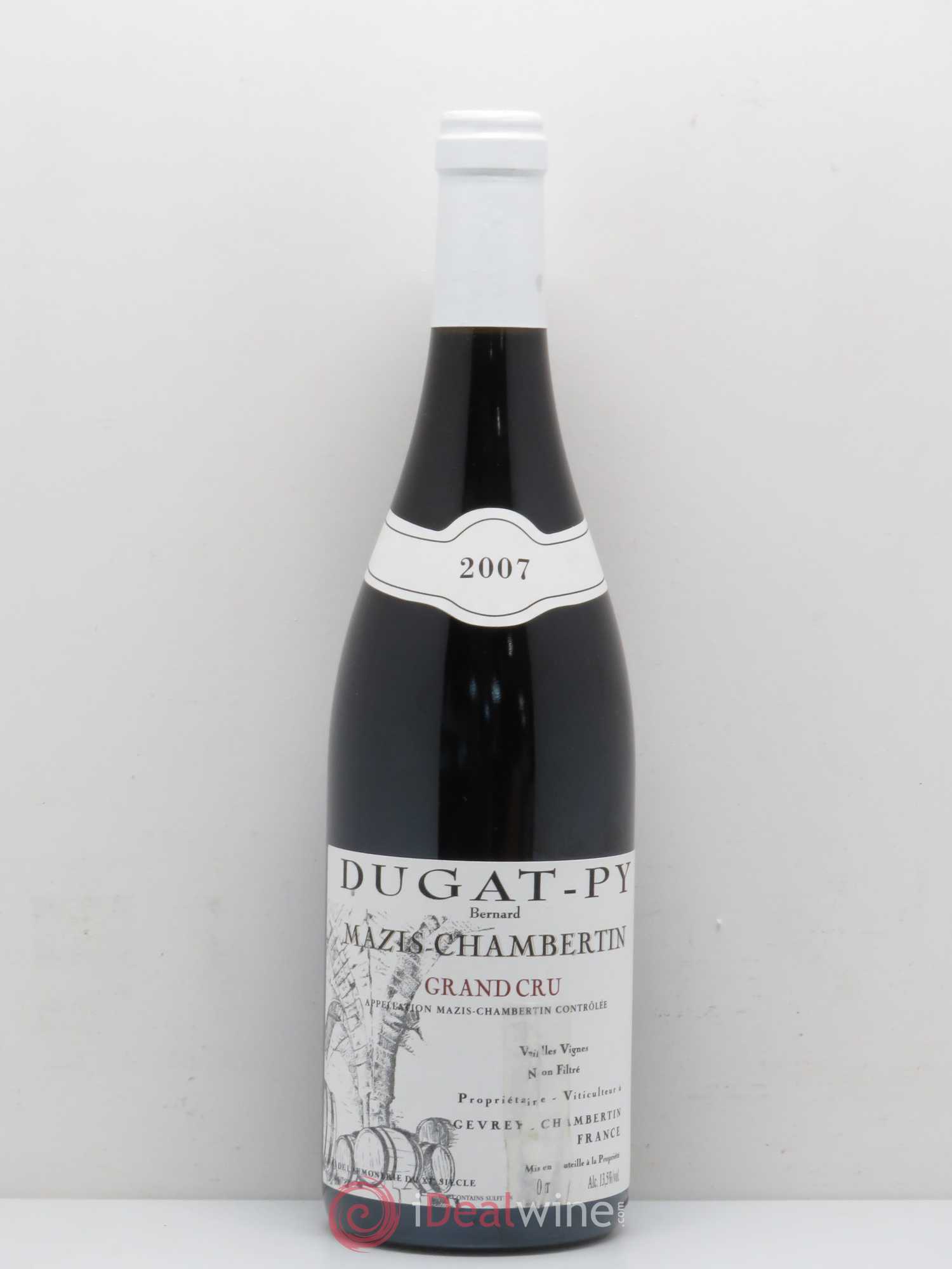 Mazis-Chambertin Grand Cru Vieilles Vignes Dugat-Py 2007 - Lot de 1 bouteille - 0