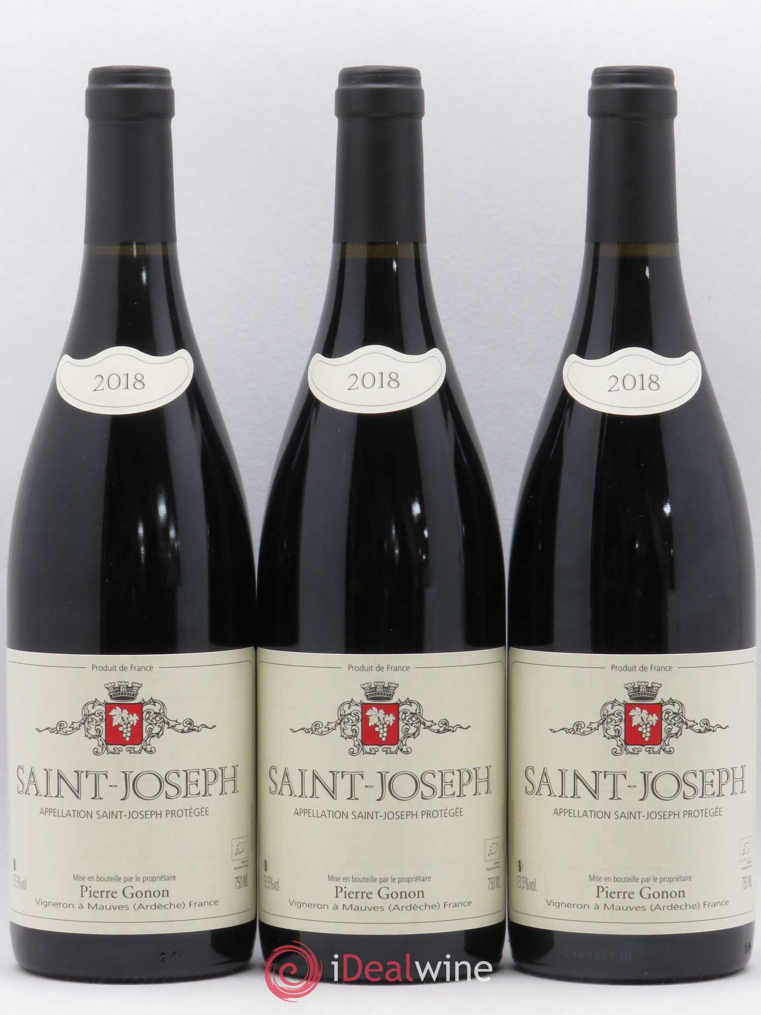 Saint-Joseph Gonon (Domaine) 2018 - Lot de 3 bouteilles - 0
