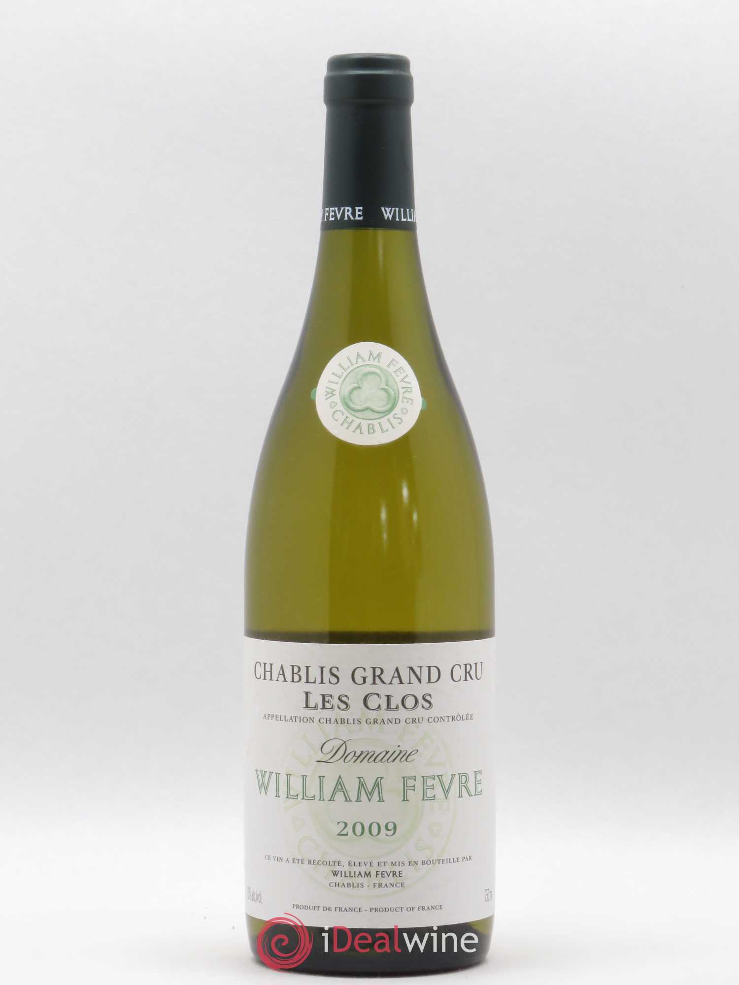 Chablis Grand Cru Les Clos William Fèvre 2009 - Lot de 1 bouteille - 0