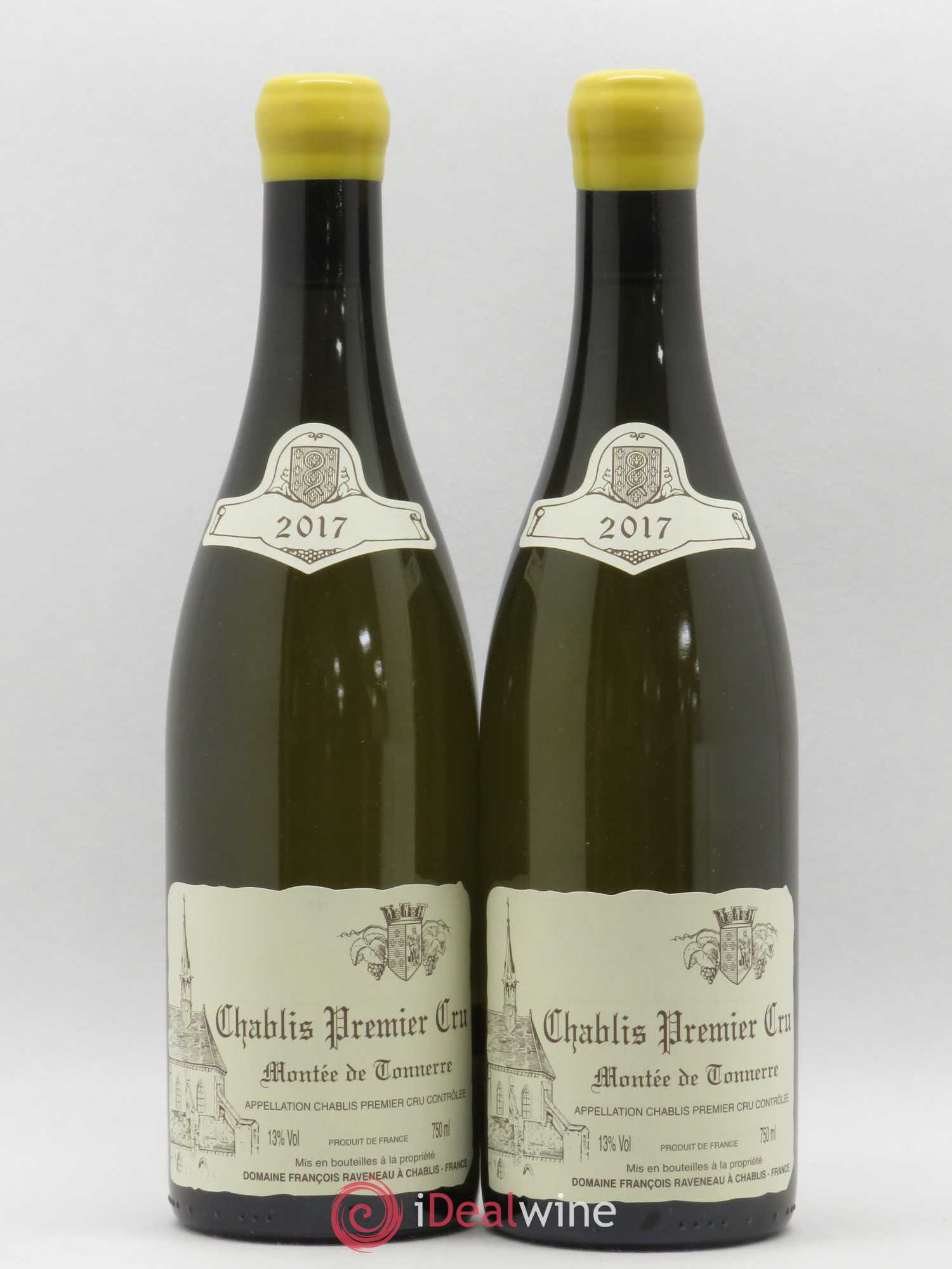 Chablis 1er Cru Montée de Tonnerre Raveneau (Domaine) 2017 - Lot de 2 bouteilles - 0