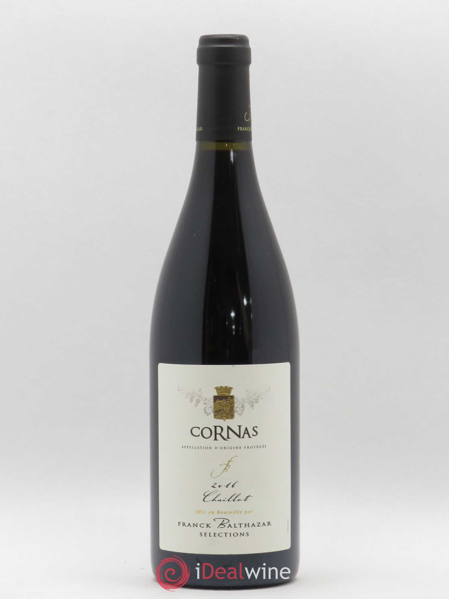 Cornas Chaillot Franck Balthazar (Domaine) 2016 - Lot de 1 bouteille - 0
