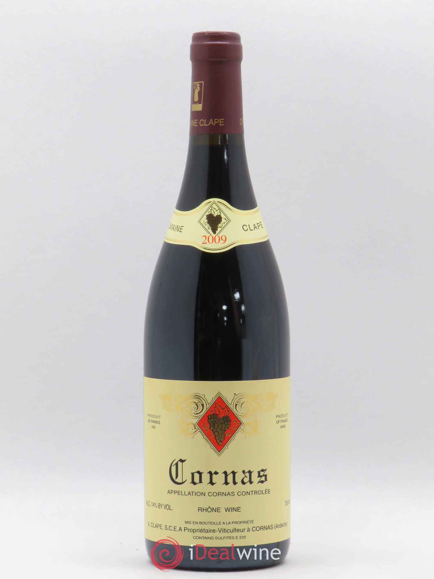 Cornas Auguste Clape 2009 - Lot de 1 bouteille - 0