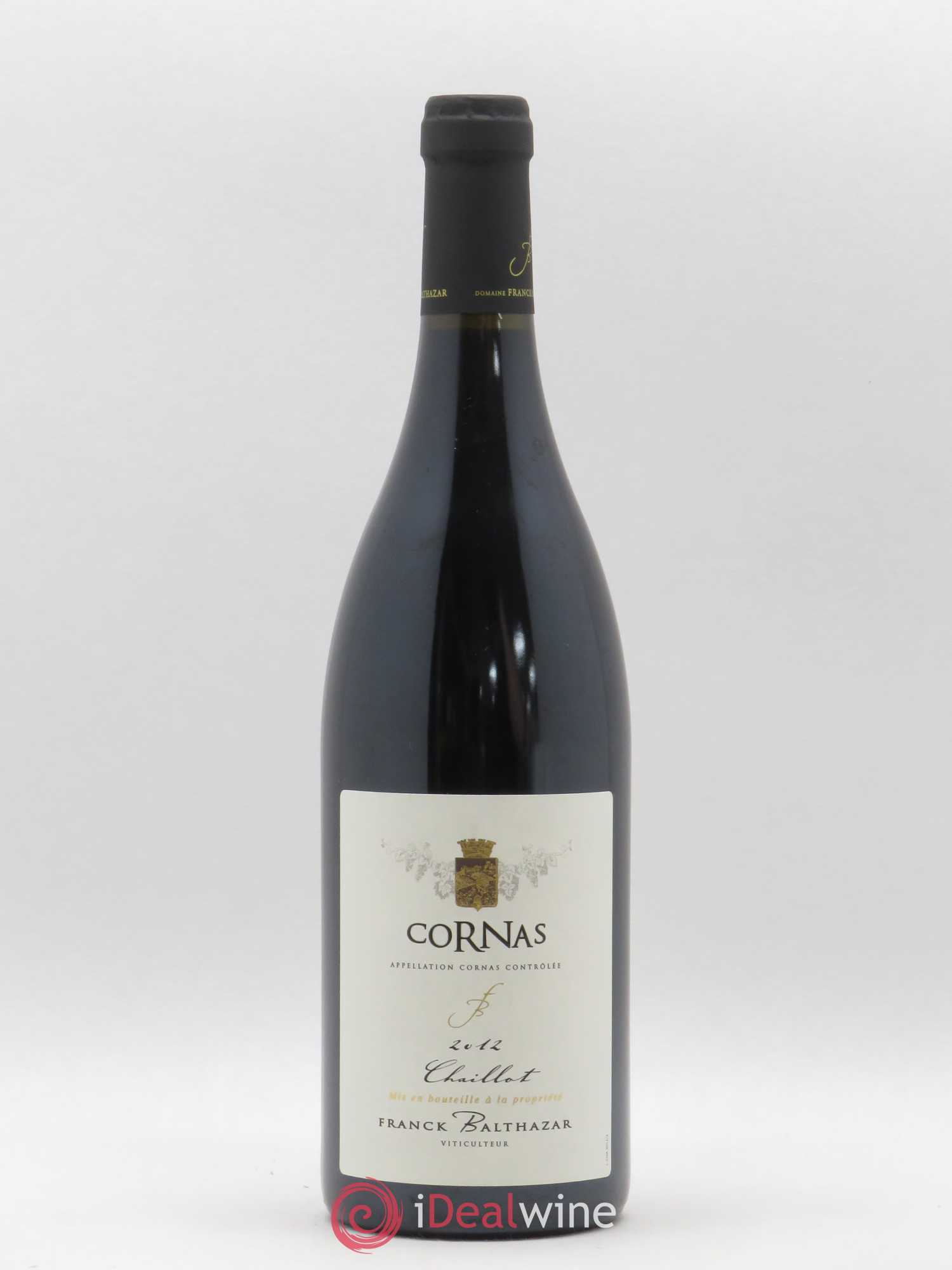 Cornas Chaillot Franck Balthazar (Domaine) 2012 - Lot de 1 bouteille - 0