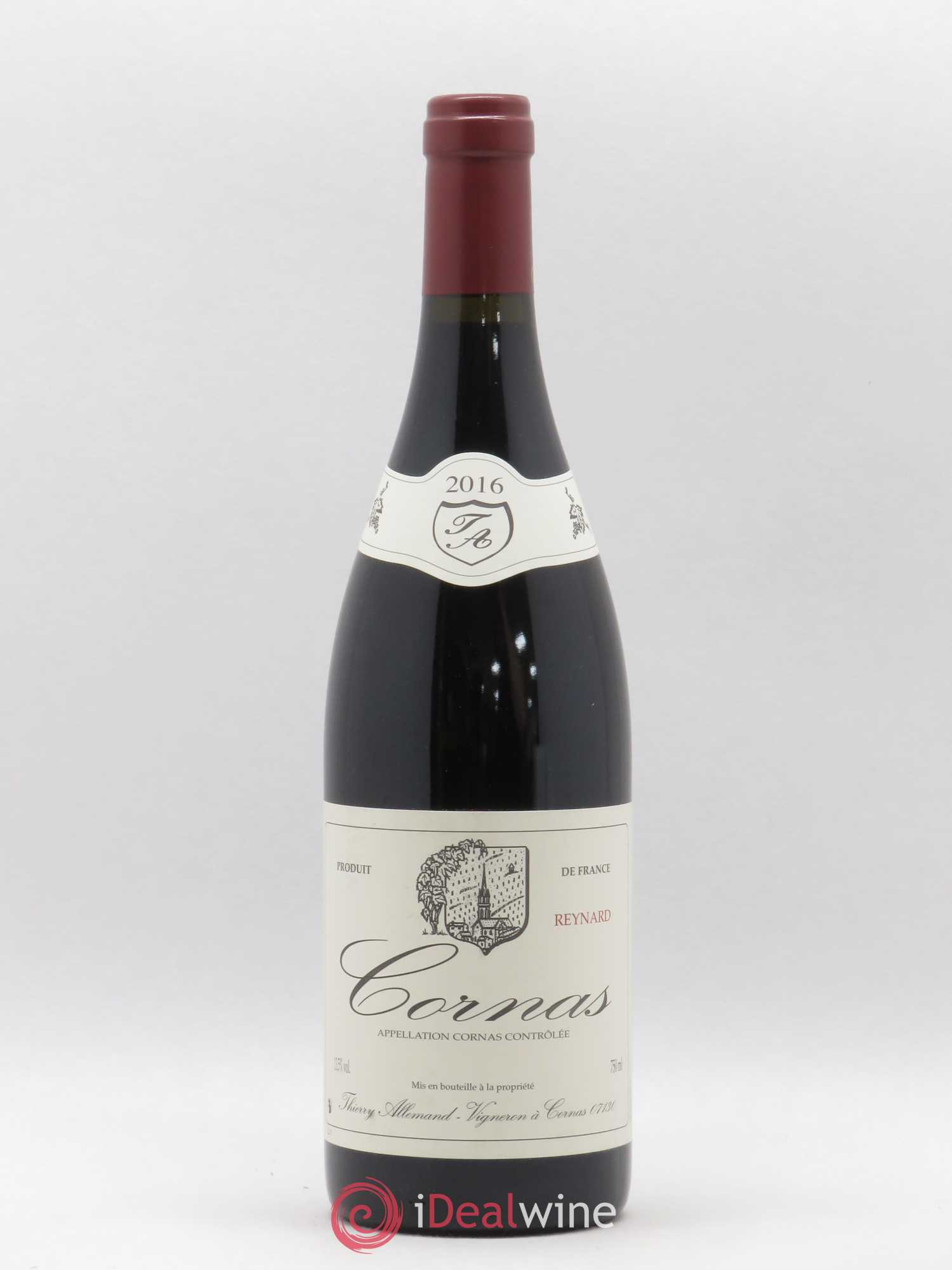 Cornas Reynard Thierry Allemand 2016 - Lot de 1 bouteille - 0