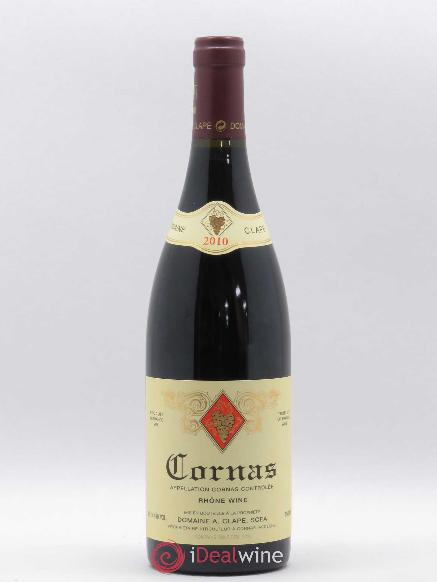 Cornas Auguste Clape 2010 - Lot de 1 bouteille - 0