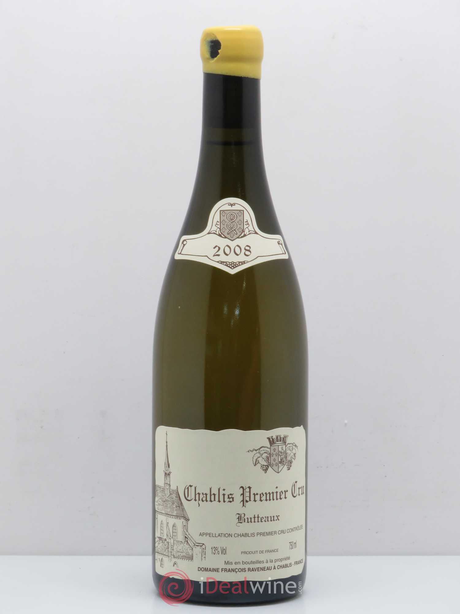 Chablis 1er Cru Butteaux Raveneau (Domaine) 2008 - Lot de 1 bouteille - 0