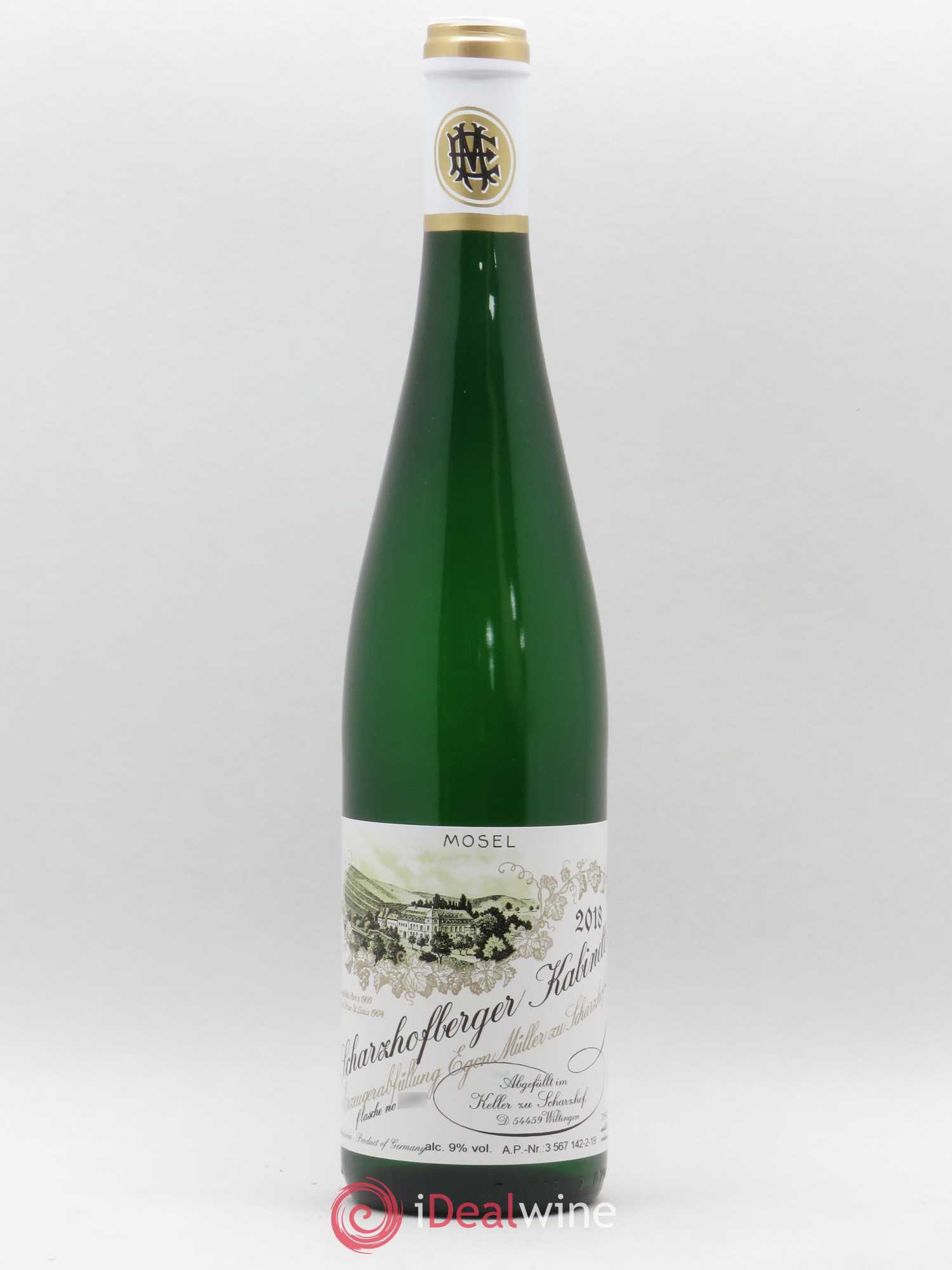 Riesling Scharzhofberger Kabinett Egon Muller 2018 - Lot de 1 bouteille - 0