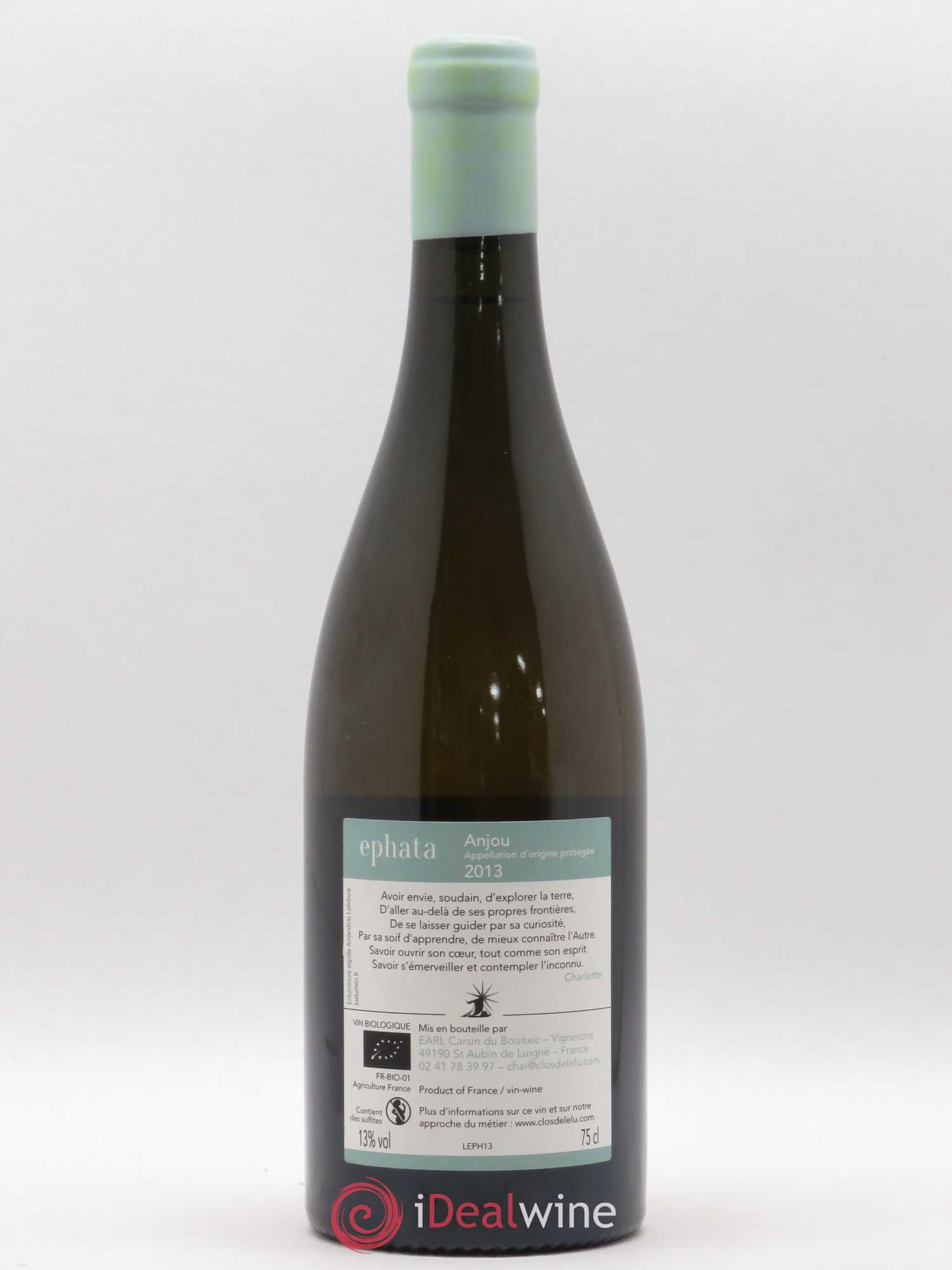 Anjou Ephata Domaine du Clos de L'Elu 2013 - Posten von 1 Flasche - 1