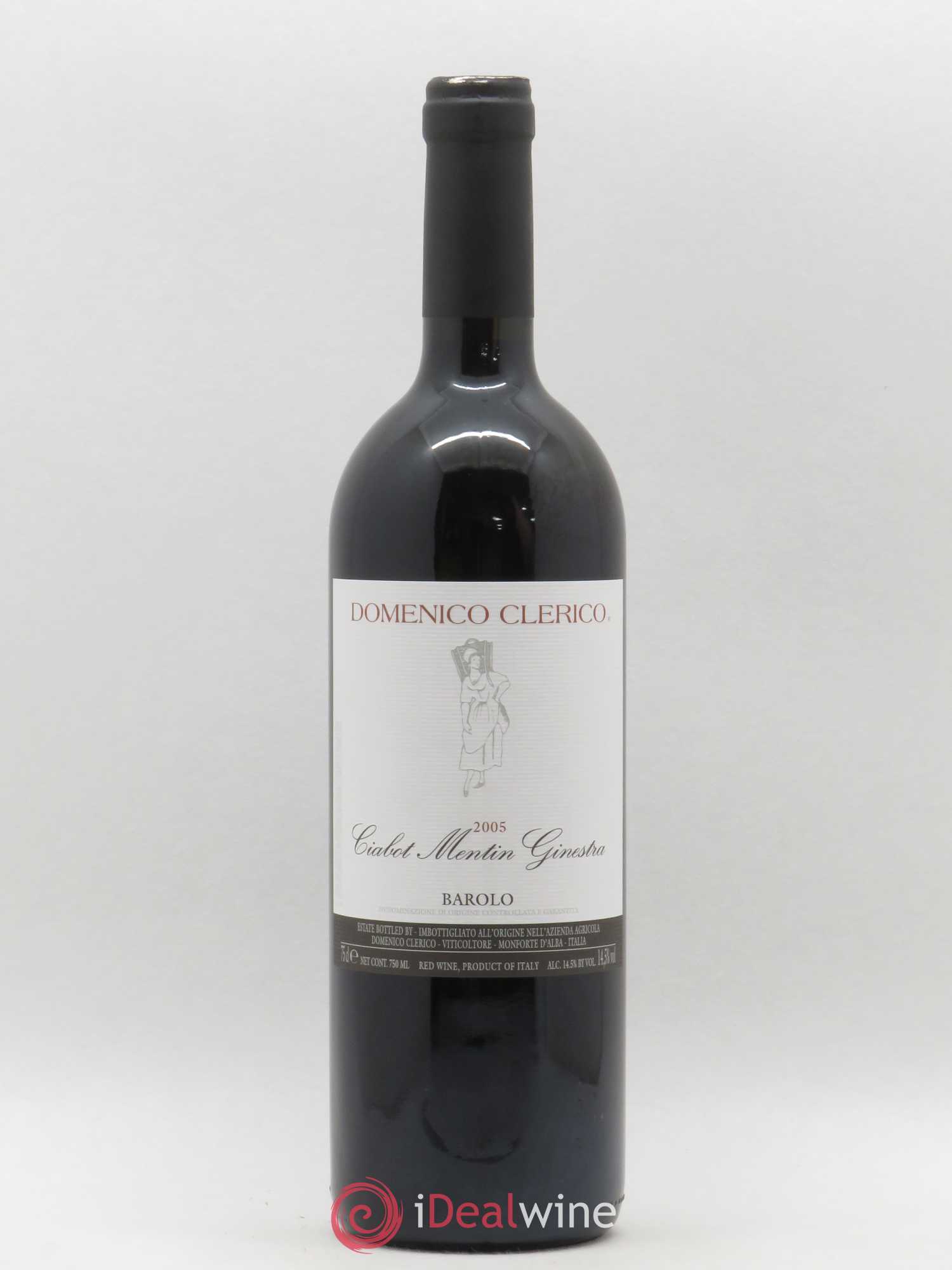 Barolo Ciabot Mentin Ginestra Domenico Clerico 2005 - Posten von 1 Flasche - 0