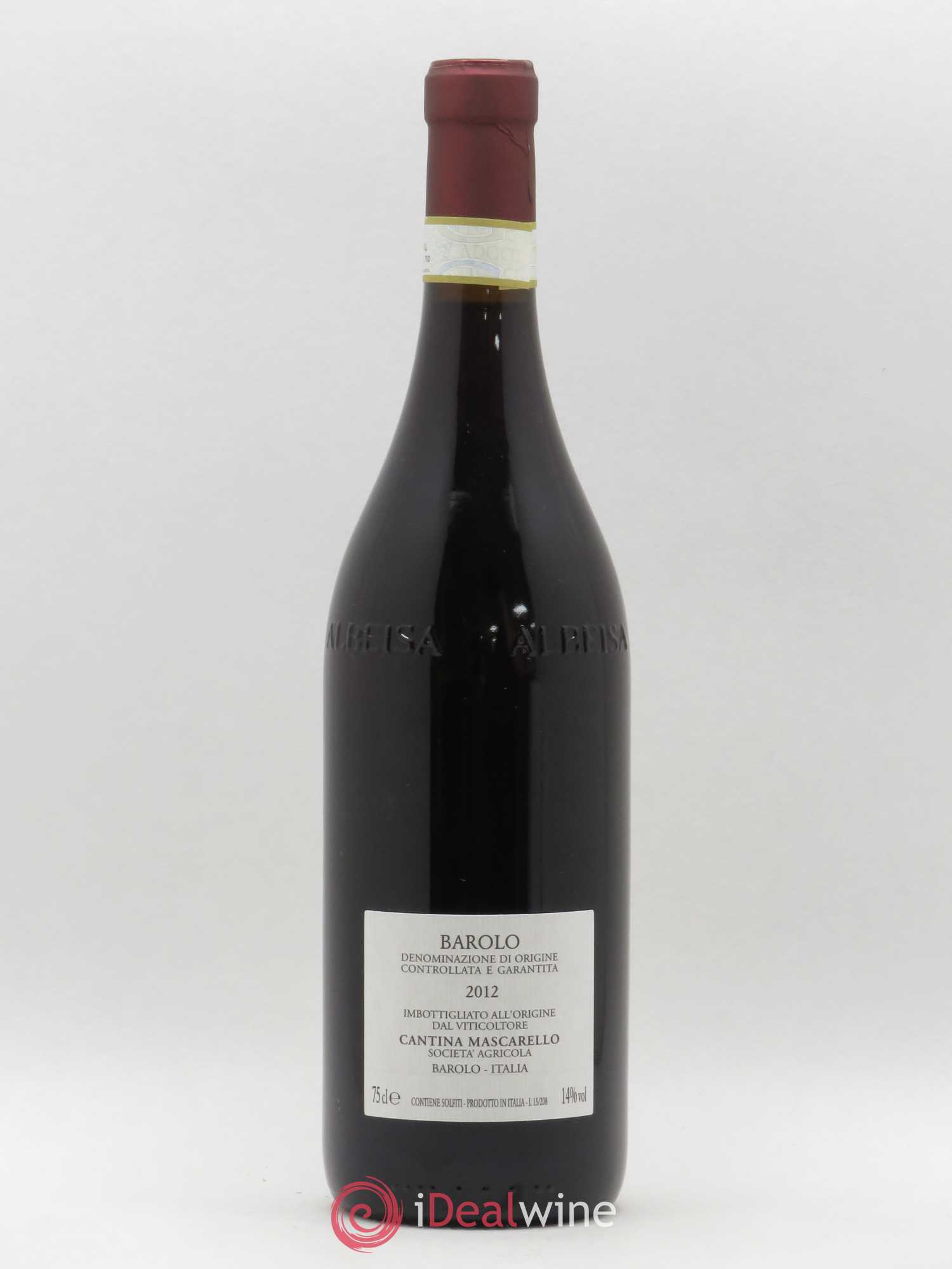 Barolo Mascarello Bartolo 2012 - Posten von 1 Flasche - 1