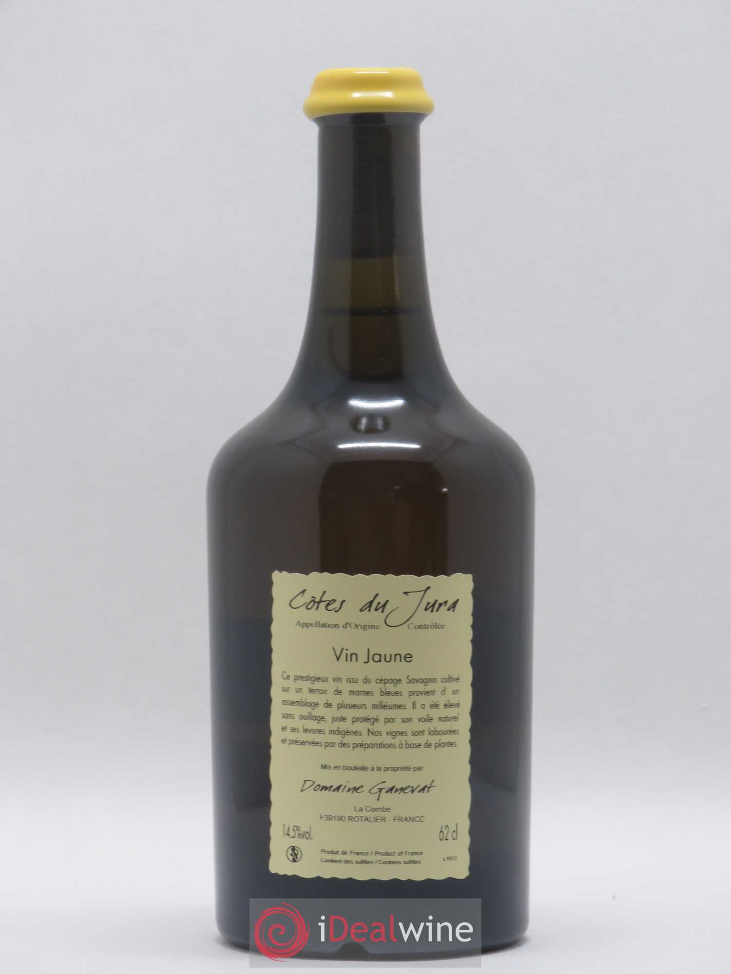 Côtes du Jura Vin Jaune Jean-François Ganevat (Domaine) - Lot de 1 bouteille - 1