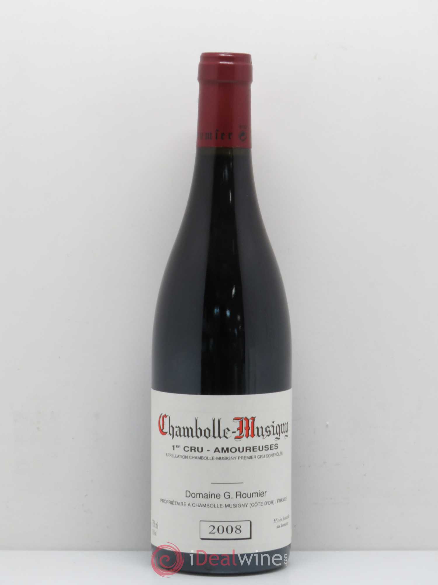Chambolle-Musigny 1er Cru Les Amoureuses Georges Roumier (Domaine) 2008 - Lot de 1 bouteille - 0