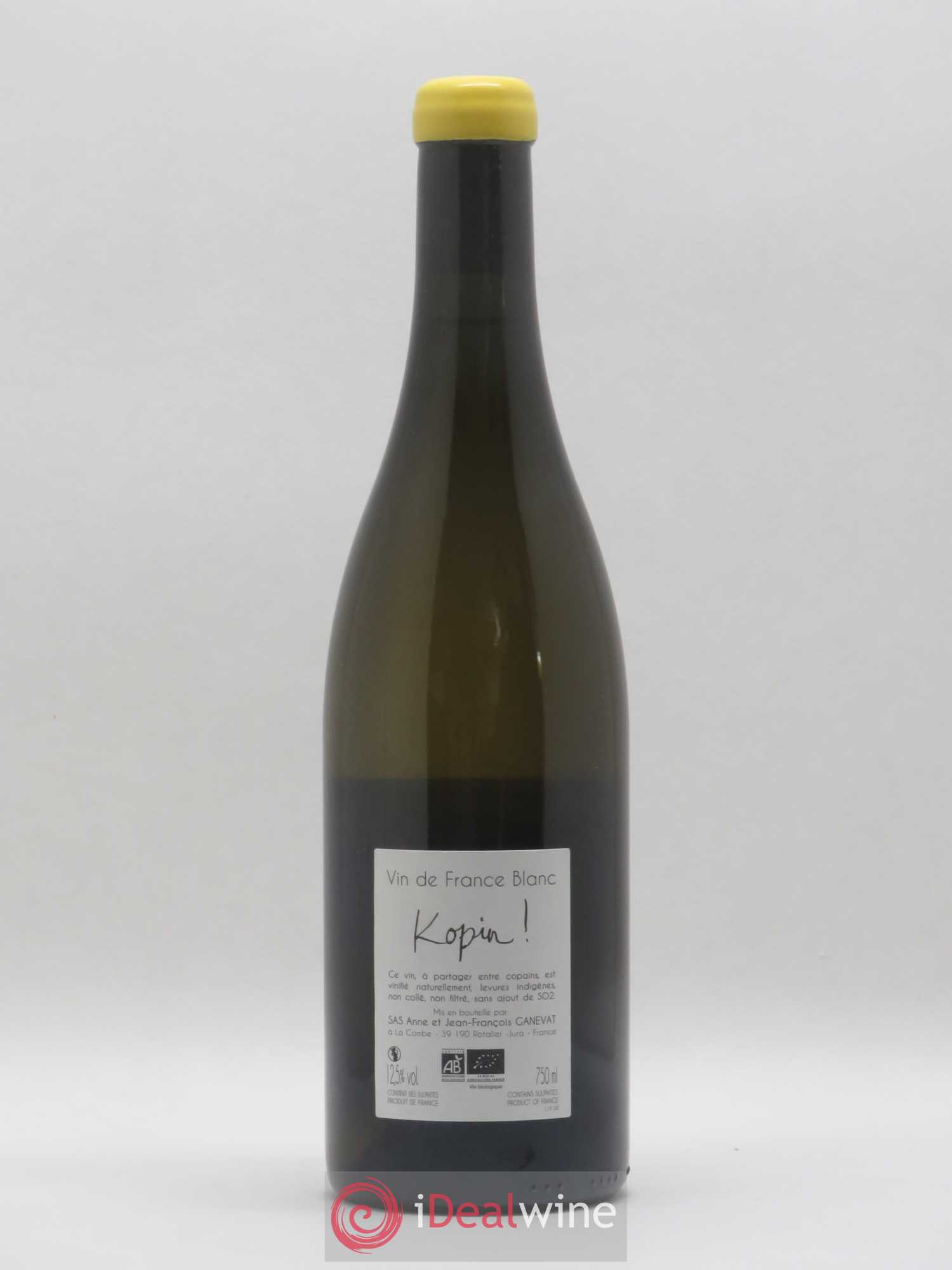 Vin de France Kopin Anne et Jean François Ganevat 2017 - Lot de 1 bouteille - 1