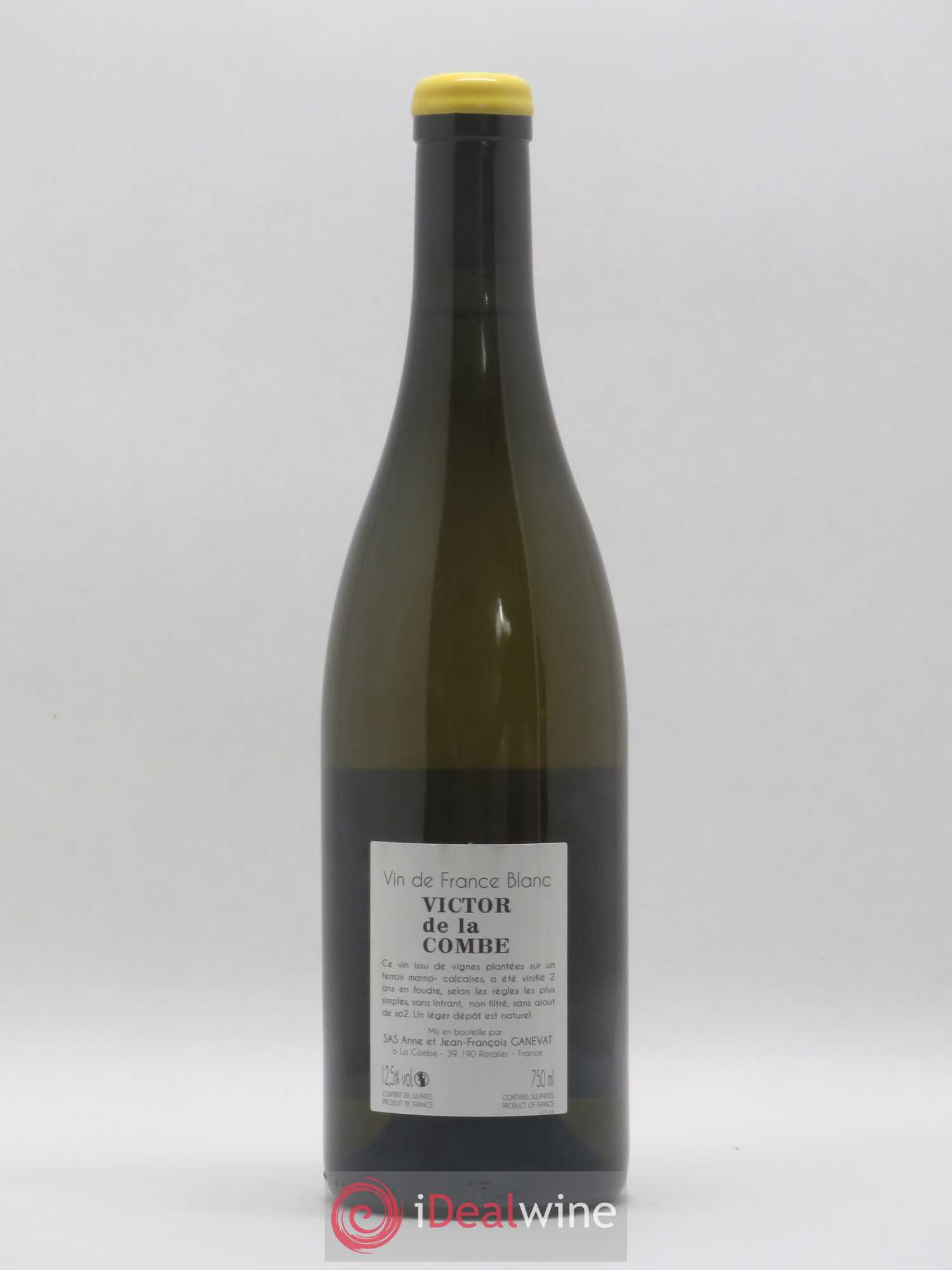 Vin de France Victor de la Combe Anne et Jean François Ganevat - Lot de 1 bouteille - 1