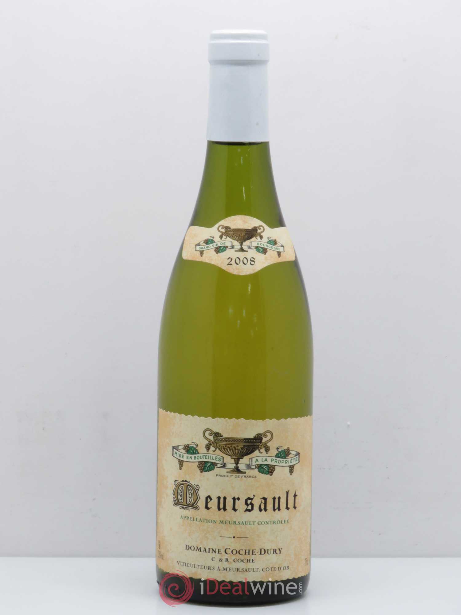 Meursault Coche Dury (Domaine) 2008 - Lot de 1 bouteille - 0