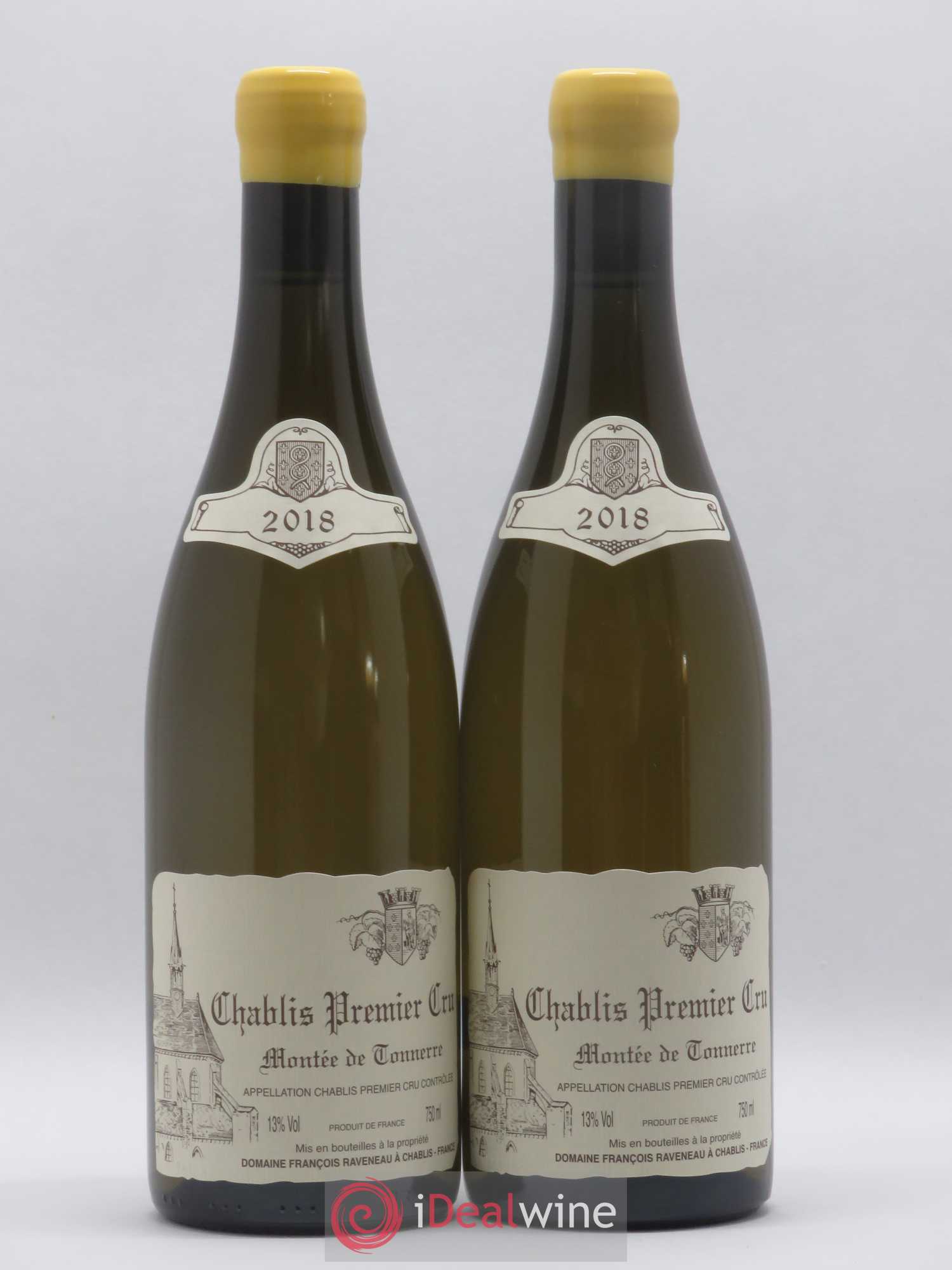 Chablis 1er Cru Montée de Tonnerre Raveneau (Domaine) 2018 - Lot de 2 bouteilles - 0