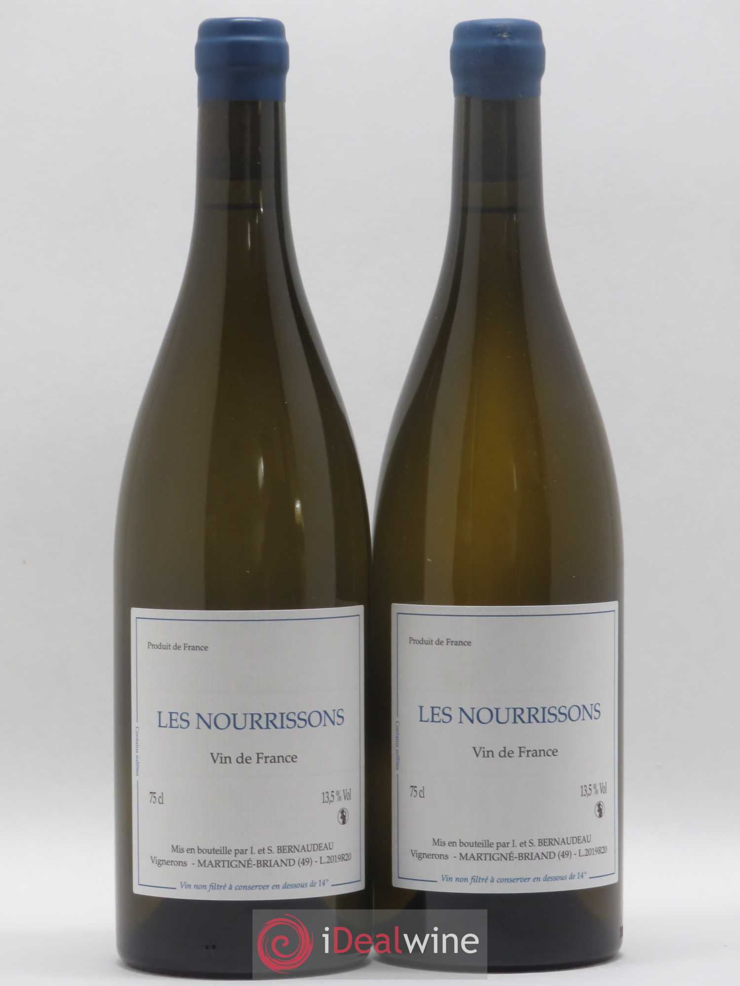 Vin de France Les Nourrissons Stéphane Bernaudeau 2019 - Lot de 2 bouteilles - 0