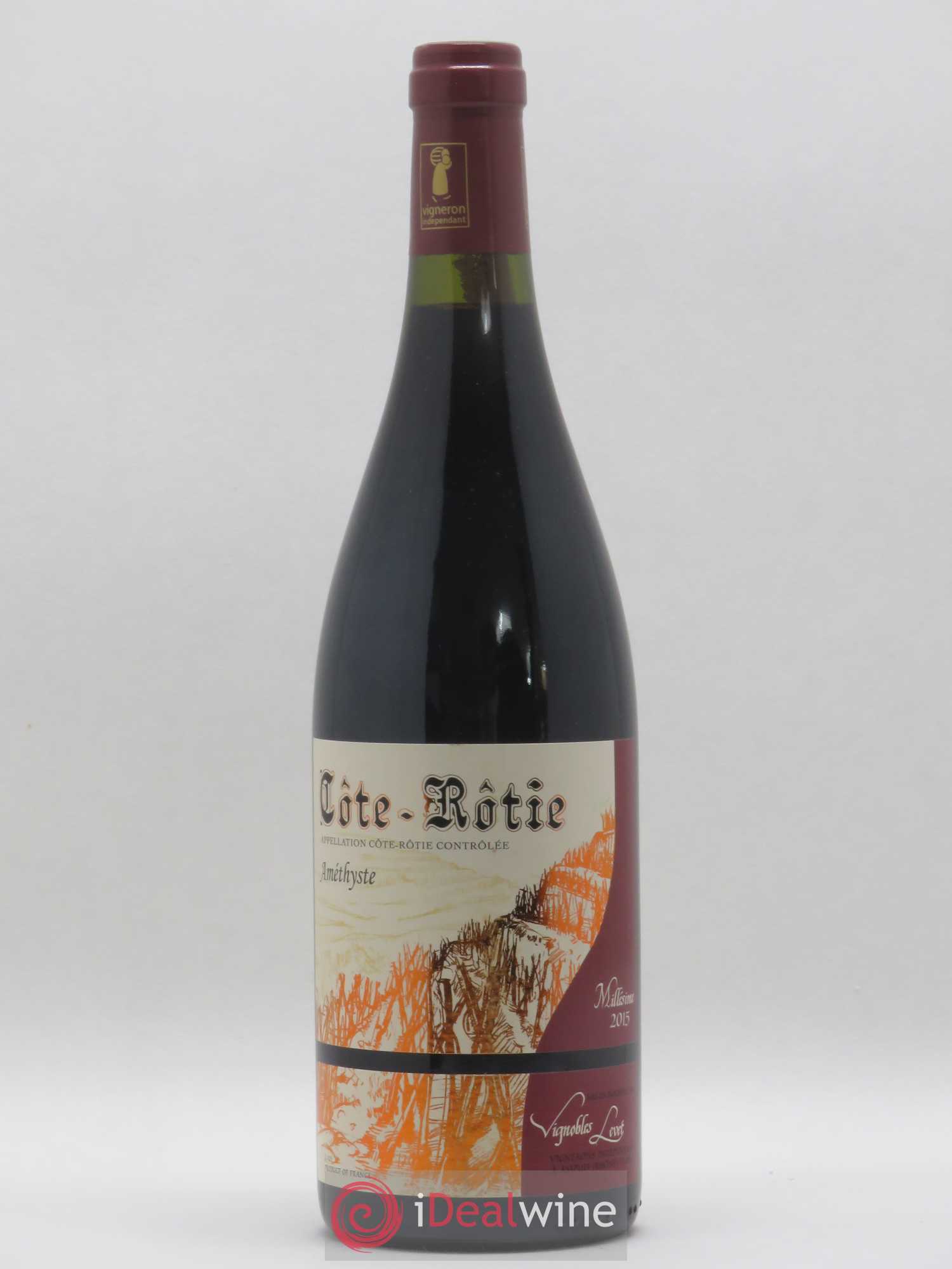 Côte-Rôtie Améthyste Vignobles Levet 2015 - Lot de 1 bouteille - 1