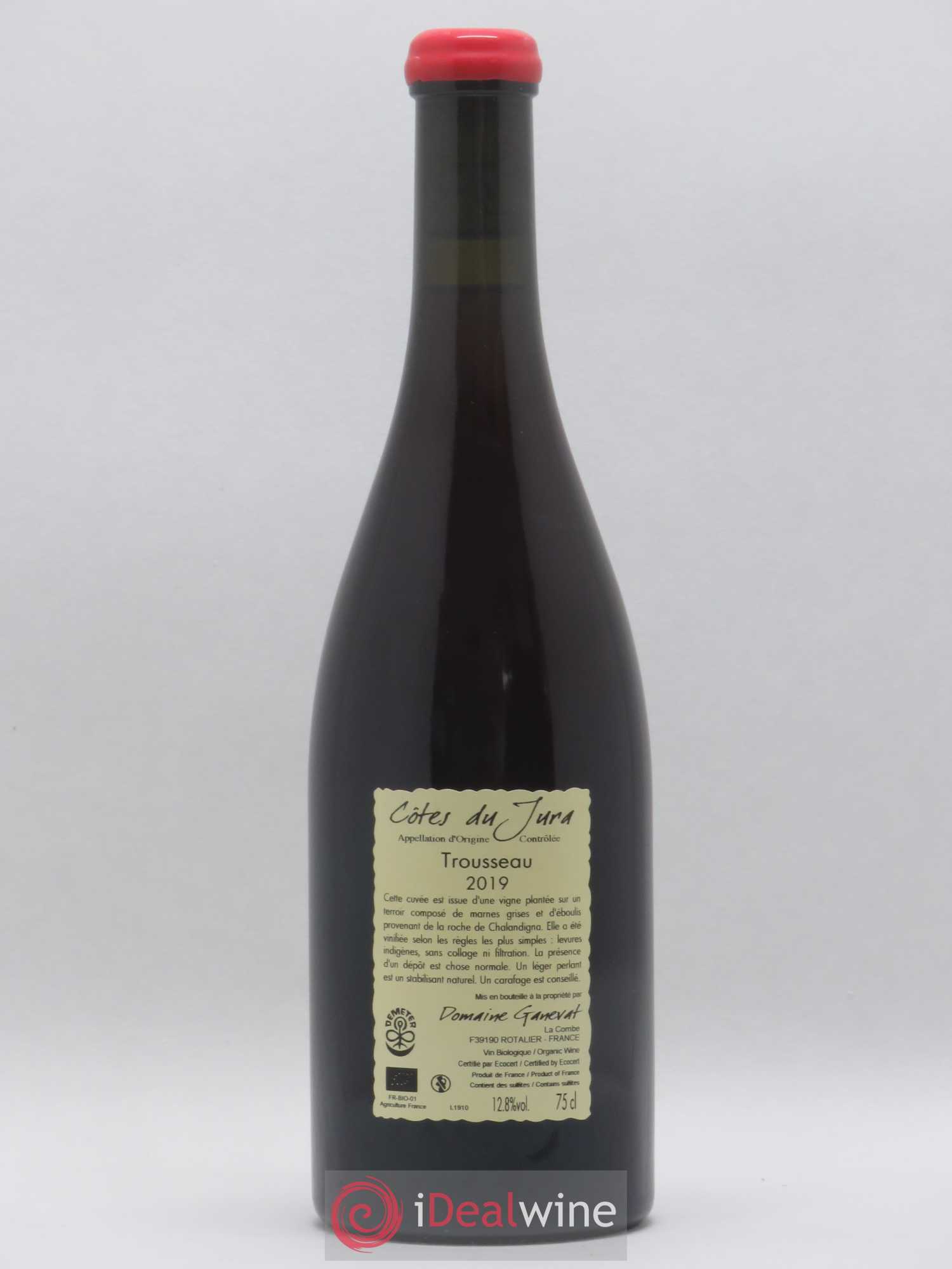 Côtes du Jura Plein Sud Jean-François Ganevat (Domaine) 2019 - Lot de 1 bouteille - 1