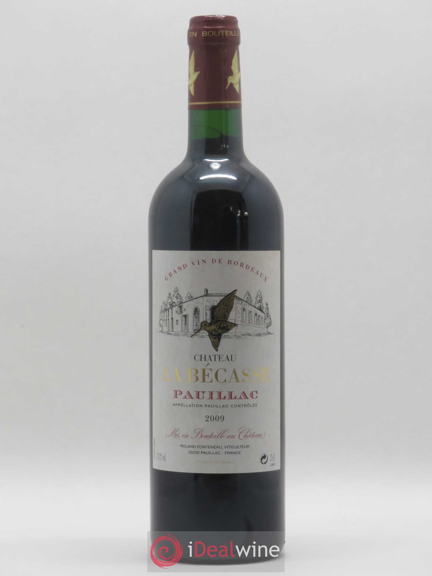Château la Bécasse 2009 - Lot de 1 bouteille - 0