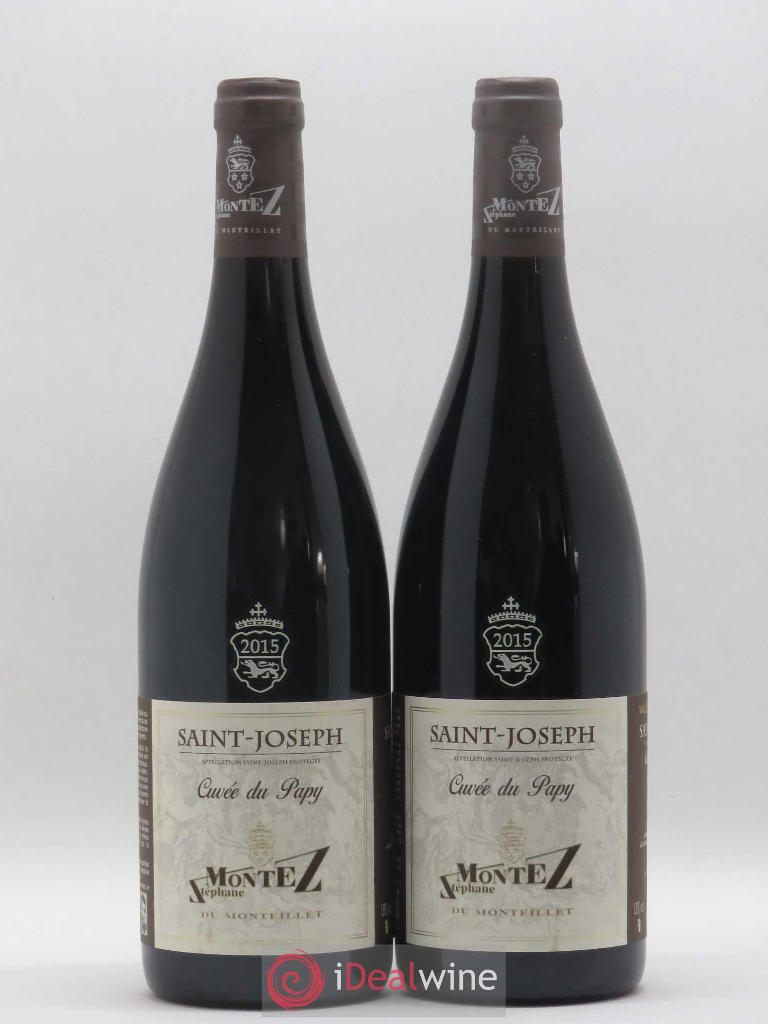 Saint-Joseph Cuvée du Papy Monteillet (Domaine du) - Stéphane Montez 2015 - Lot de 2 bouteilles - 0