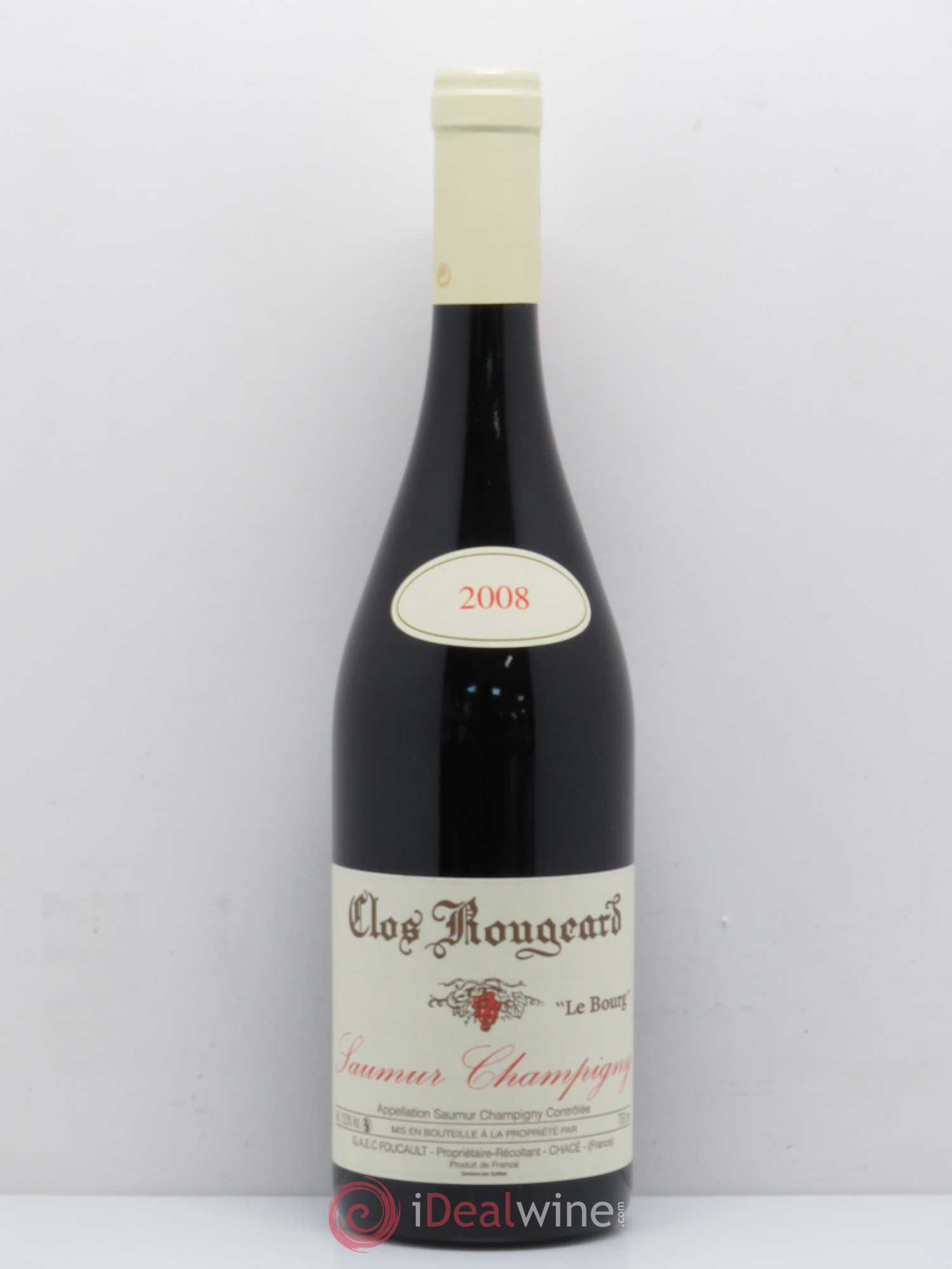 Saumur-Champigny Le Bourg Clos Rougeard 2008 - Lot de 1 bouteille - 0