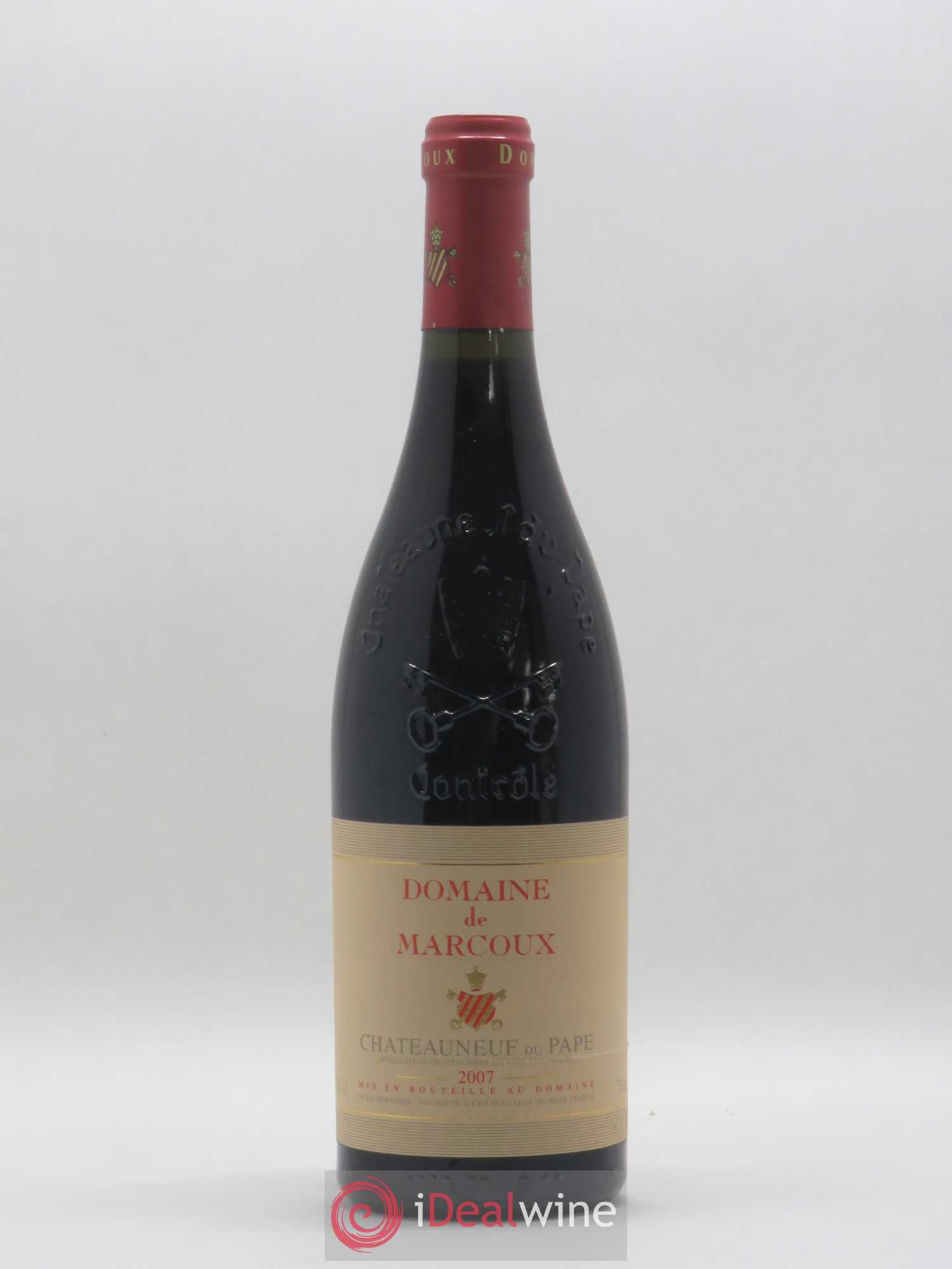 Châteauneuf-du-Pape Marcoux (Domaine de) 2007 - Lot de 1 bouteille - 0