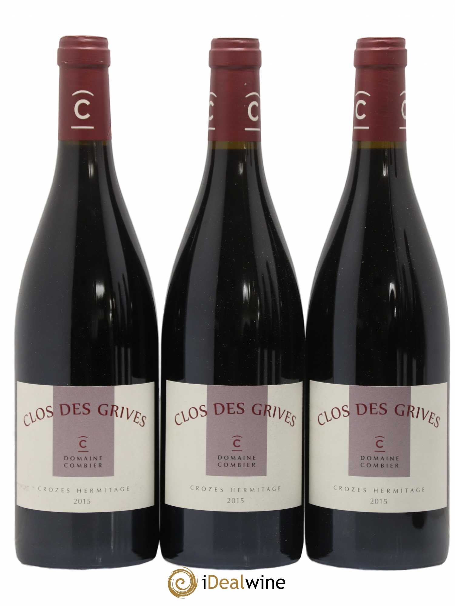 Crozes-Hermitage Clos des Grives Combier 2015 - Lot de 6 bouteilles - 1