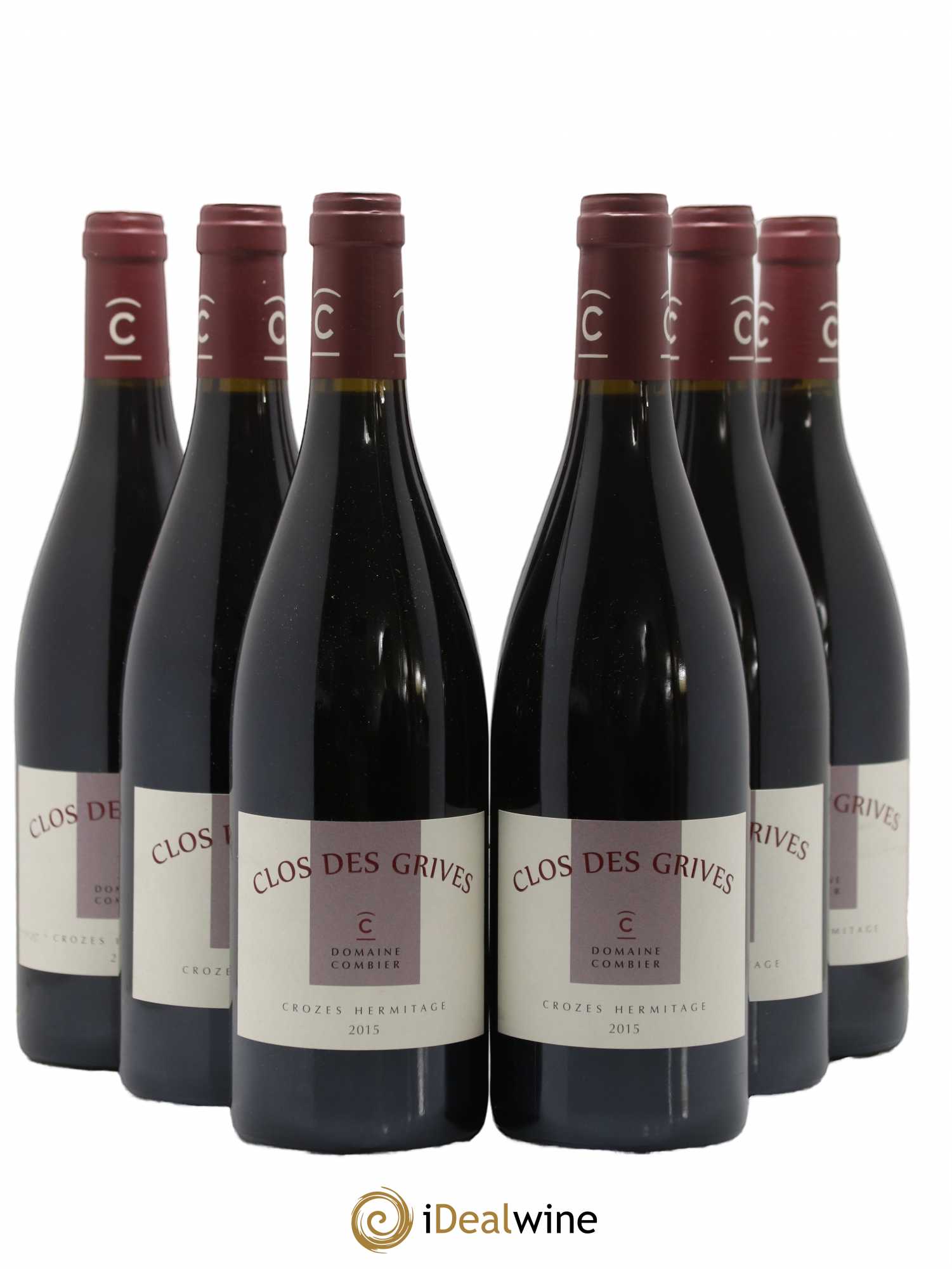 Crozes-Hermitage Clos des Grives Combier 2015 - Lot de 6 bouteilles - 0