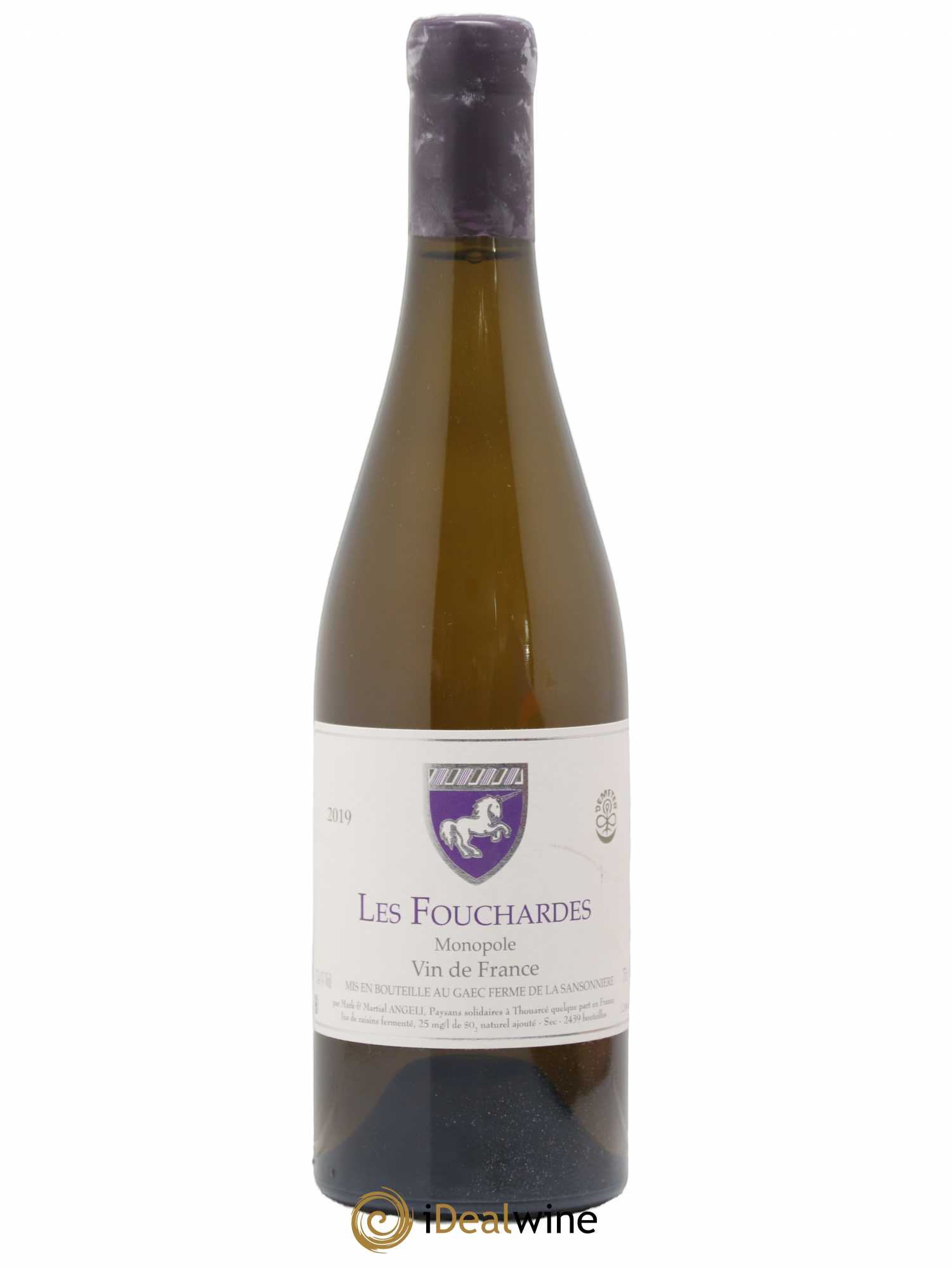 Vin de France Les Fouchardes Mark Angeli (Domaine) - Ferme de la Sansonnière 2019 - Lot de 1 bouteille - 0