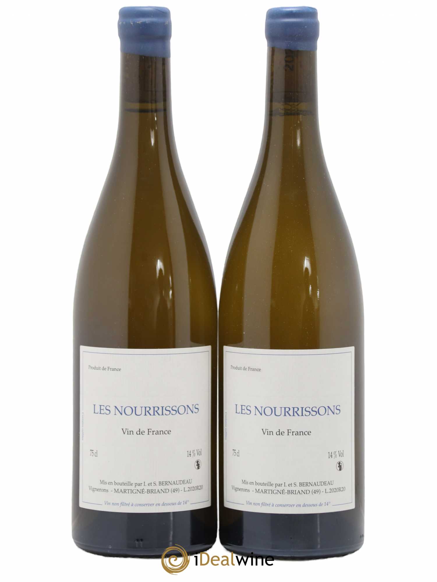 Vin de France Les Nourrissons Stéphane Bernaudeau 2020 - Lot de 2 bouteilles - 0